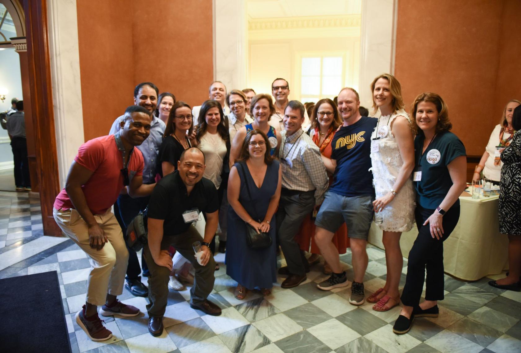 group of alumni