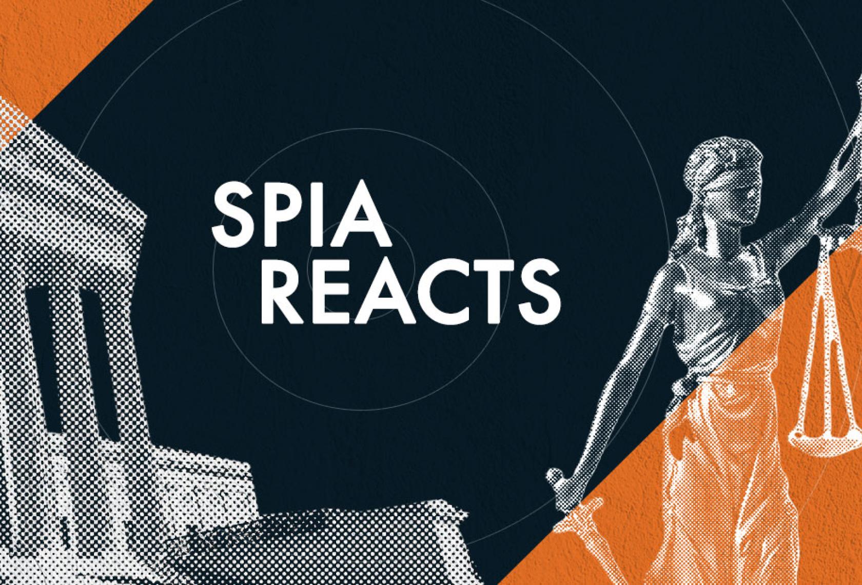SPIA Reacts graphic