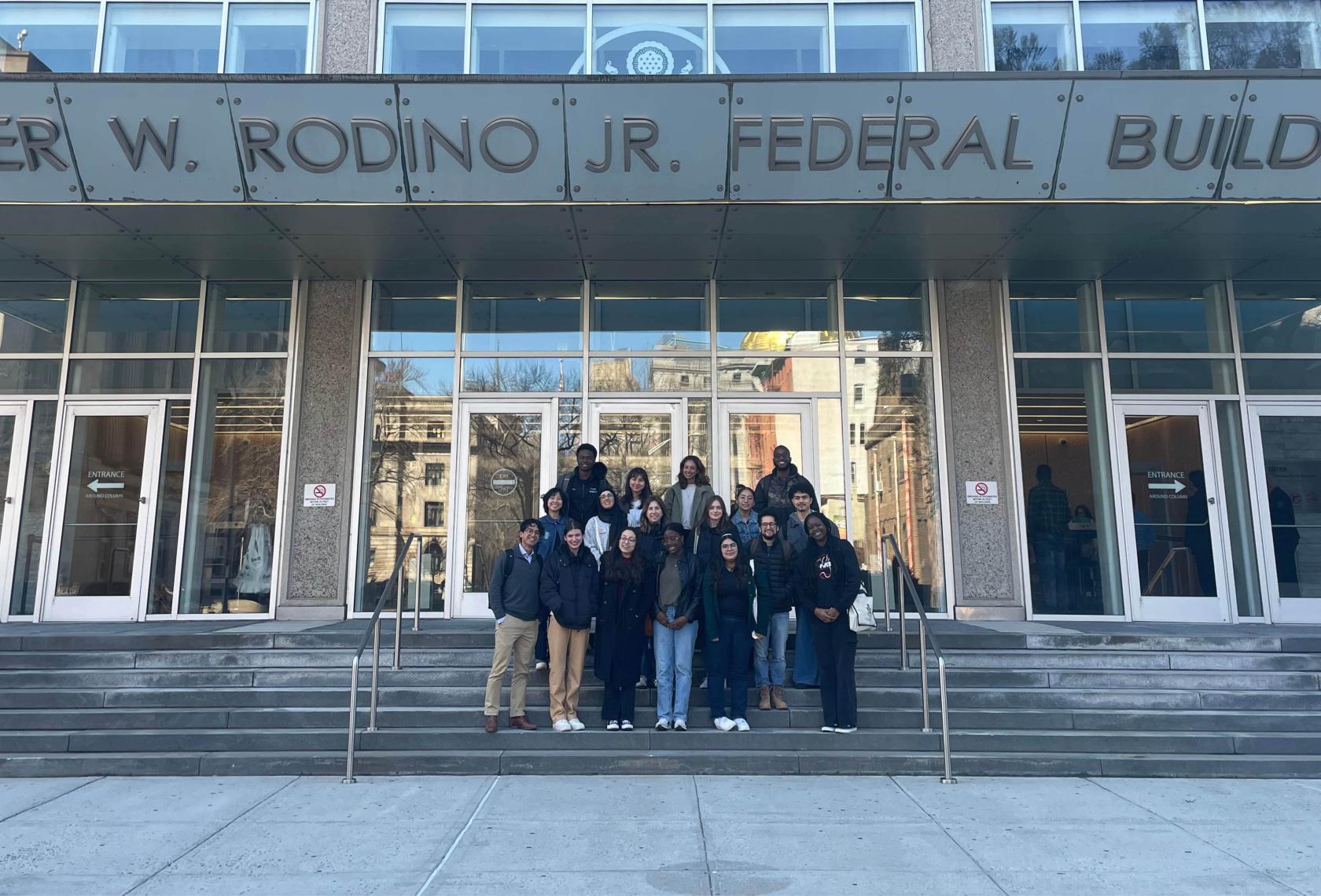 SPIA students at Newark Immigration Court