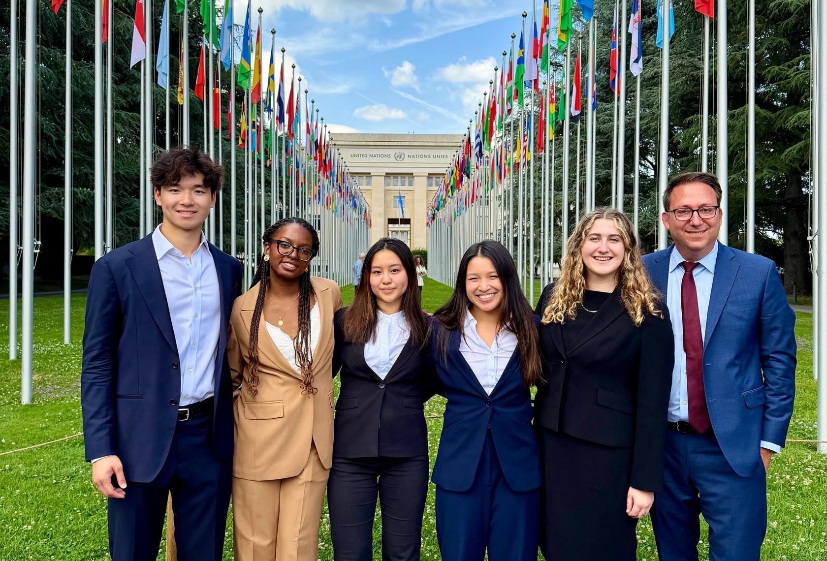 Kyler Zhou, Mattie Isaac, Sophia Zuo, Mia Jolly, Sophie Miller, and Udi Ofer
