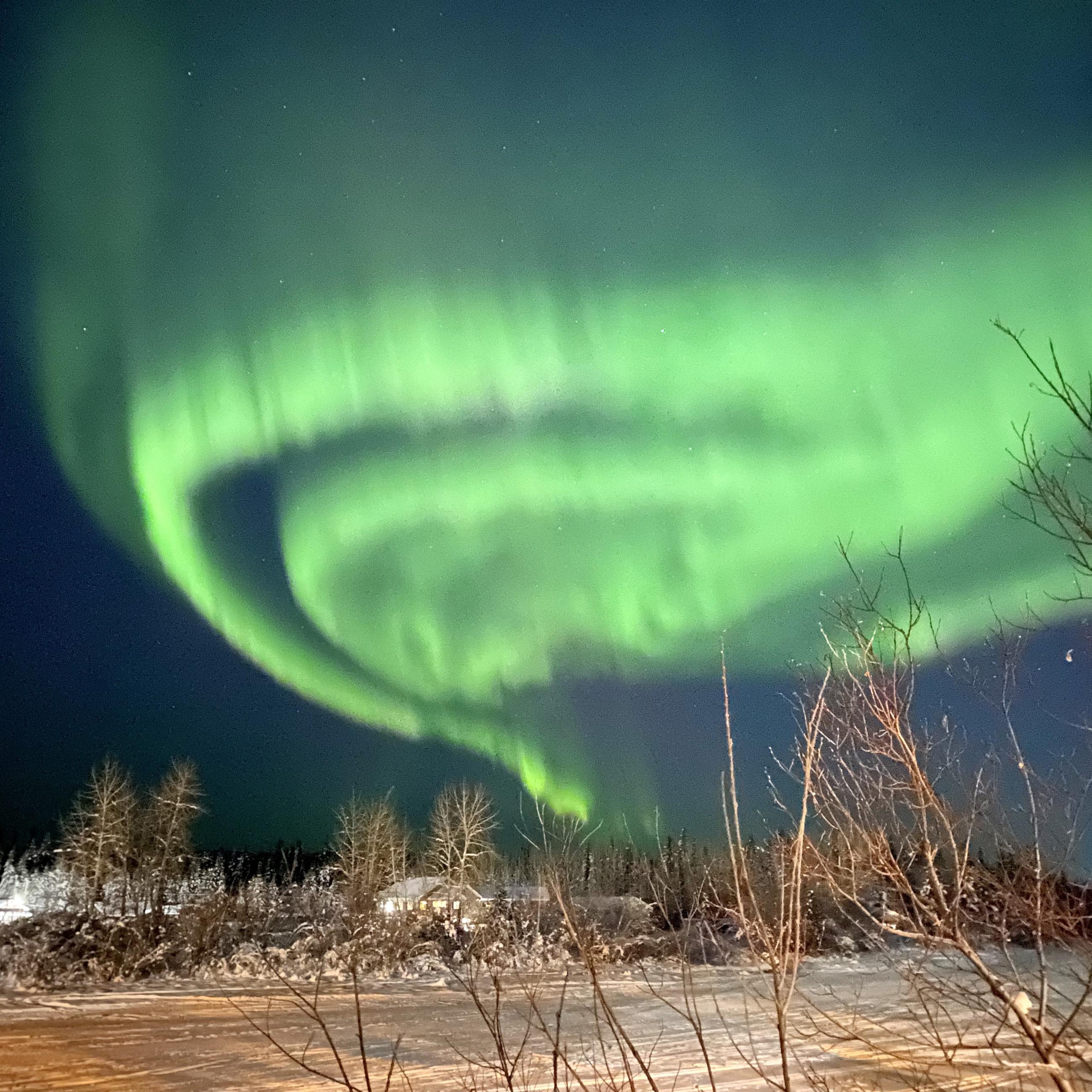 Night sky in Alaska during Wintersession