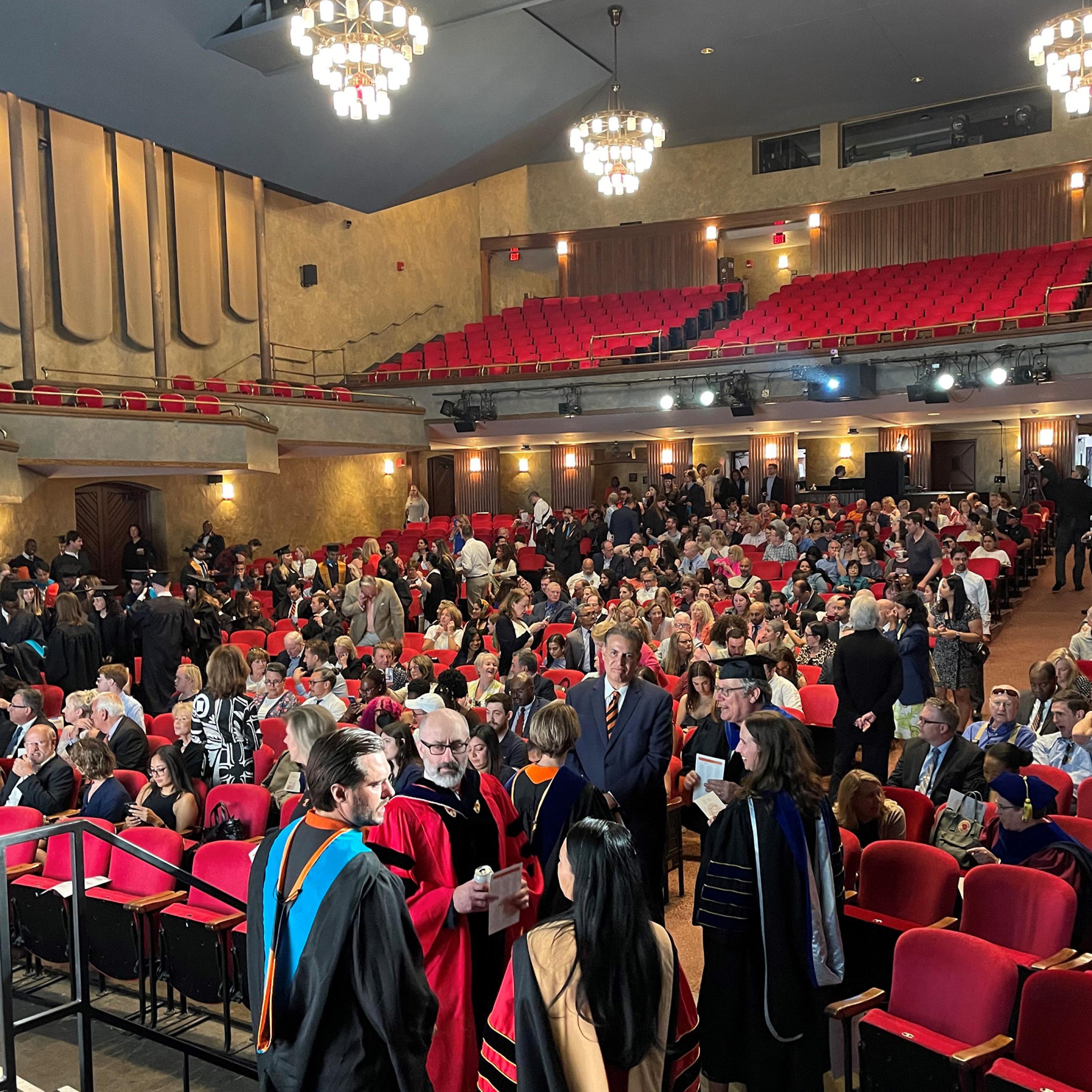 Hooding 2023 at McCarter Theater