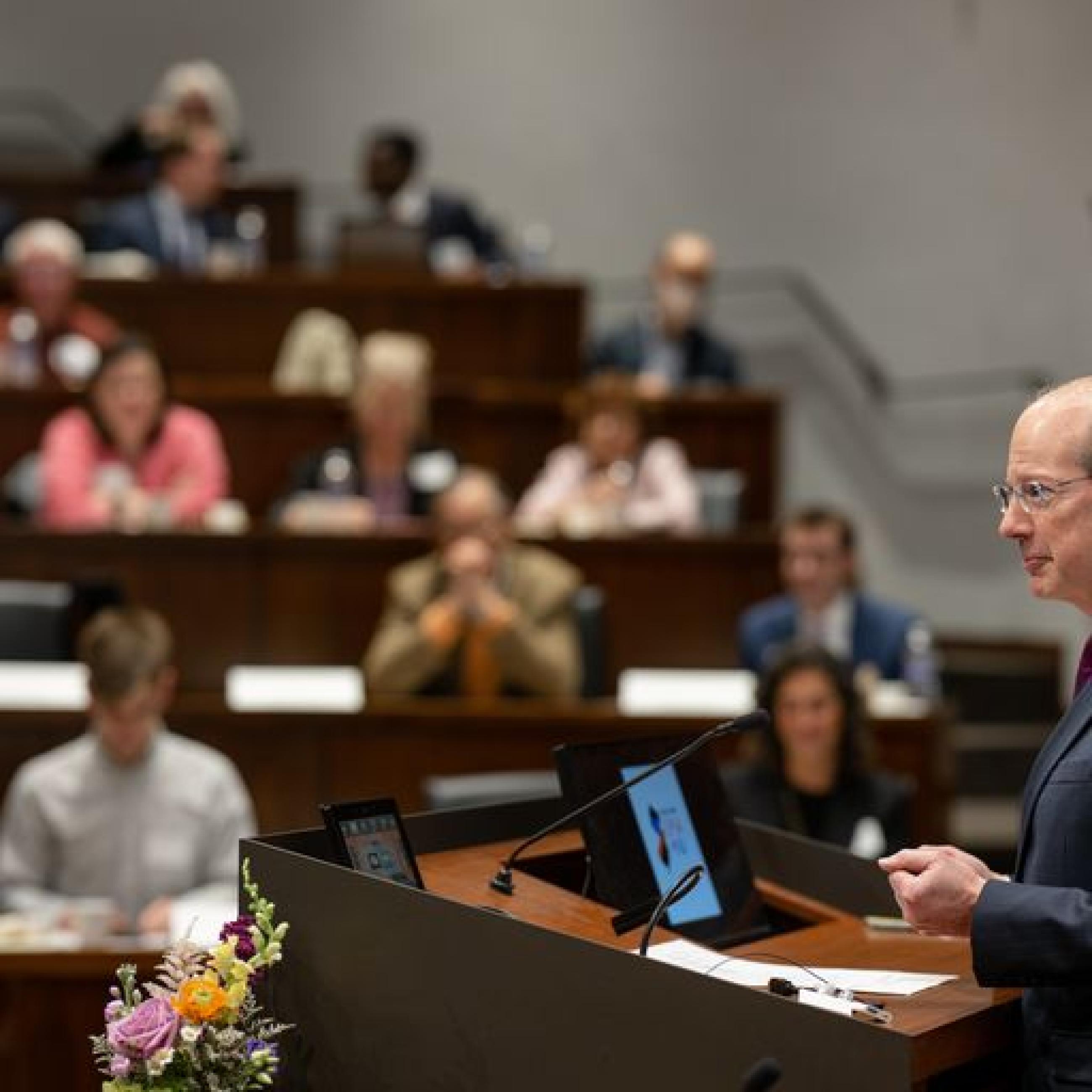 NJ Chief Justice Stuart Rabner speaking