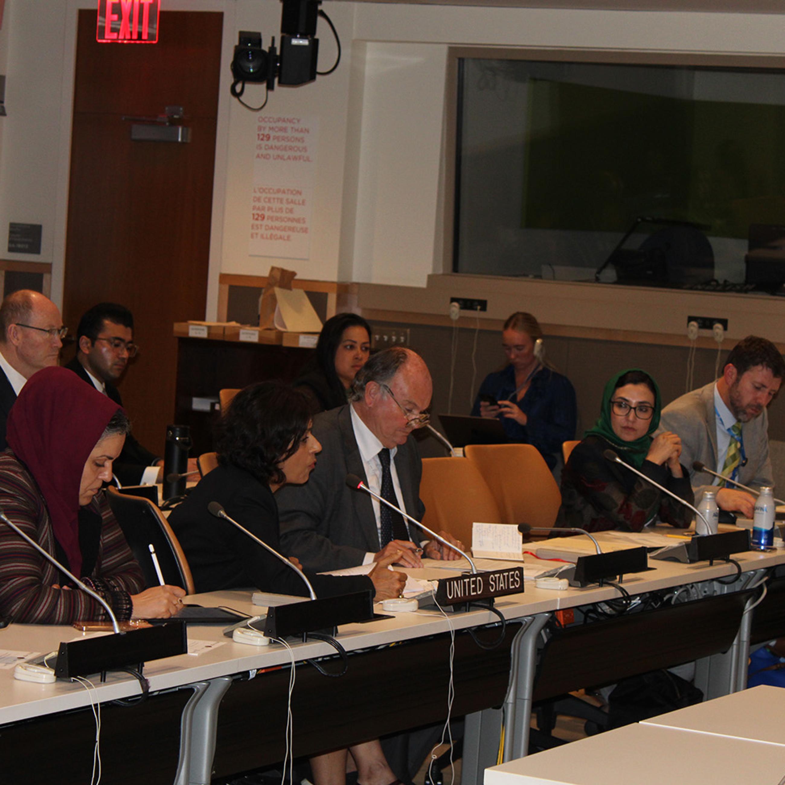 Participants at UNGA