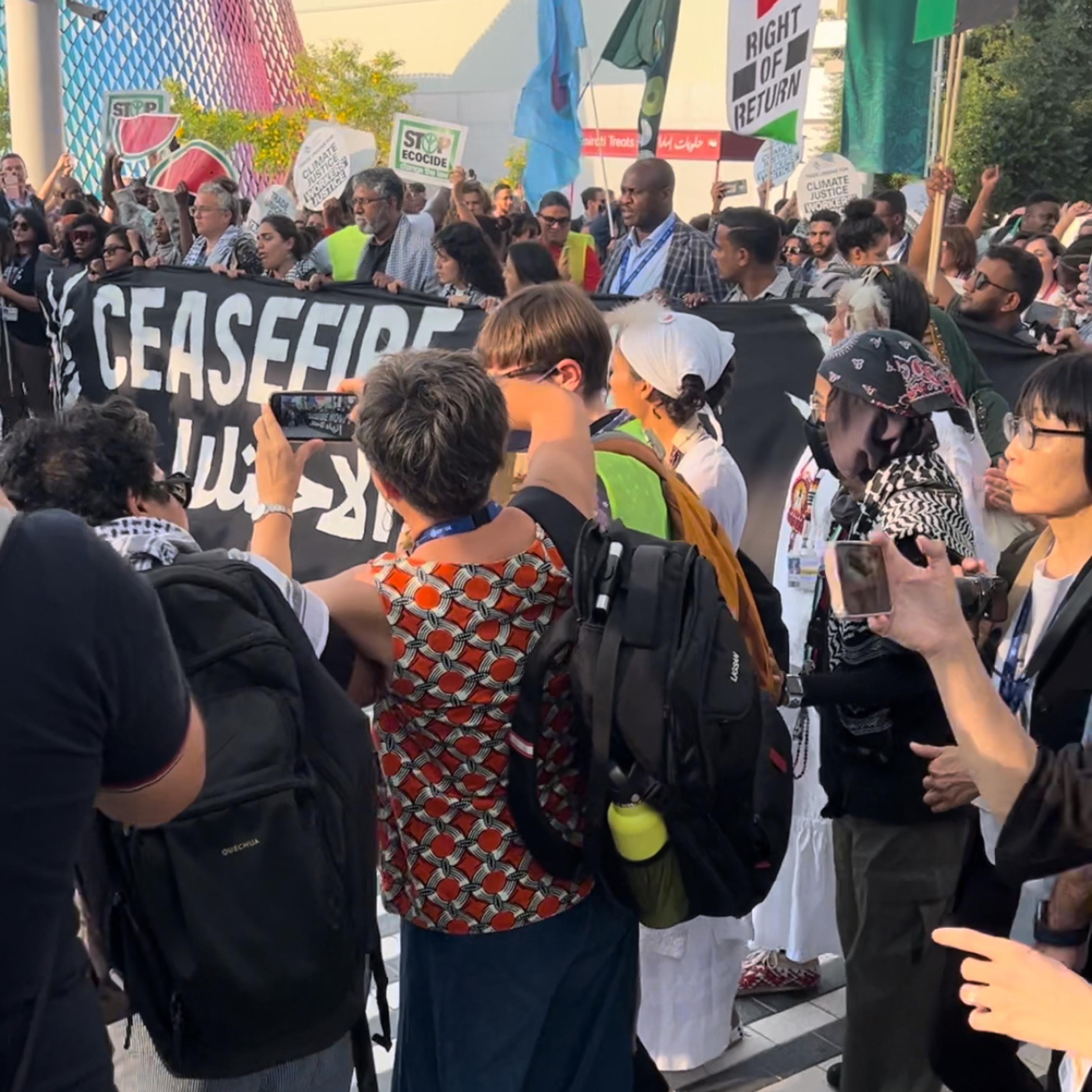  SPIA students at COP28 conference