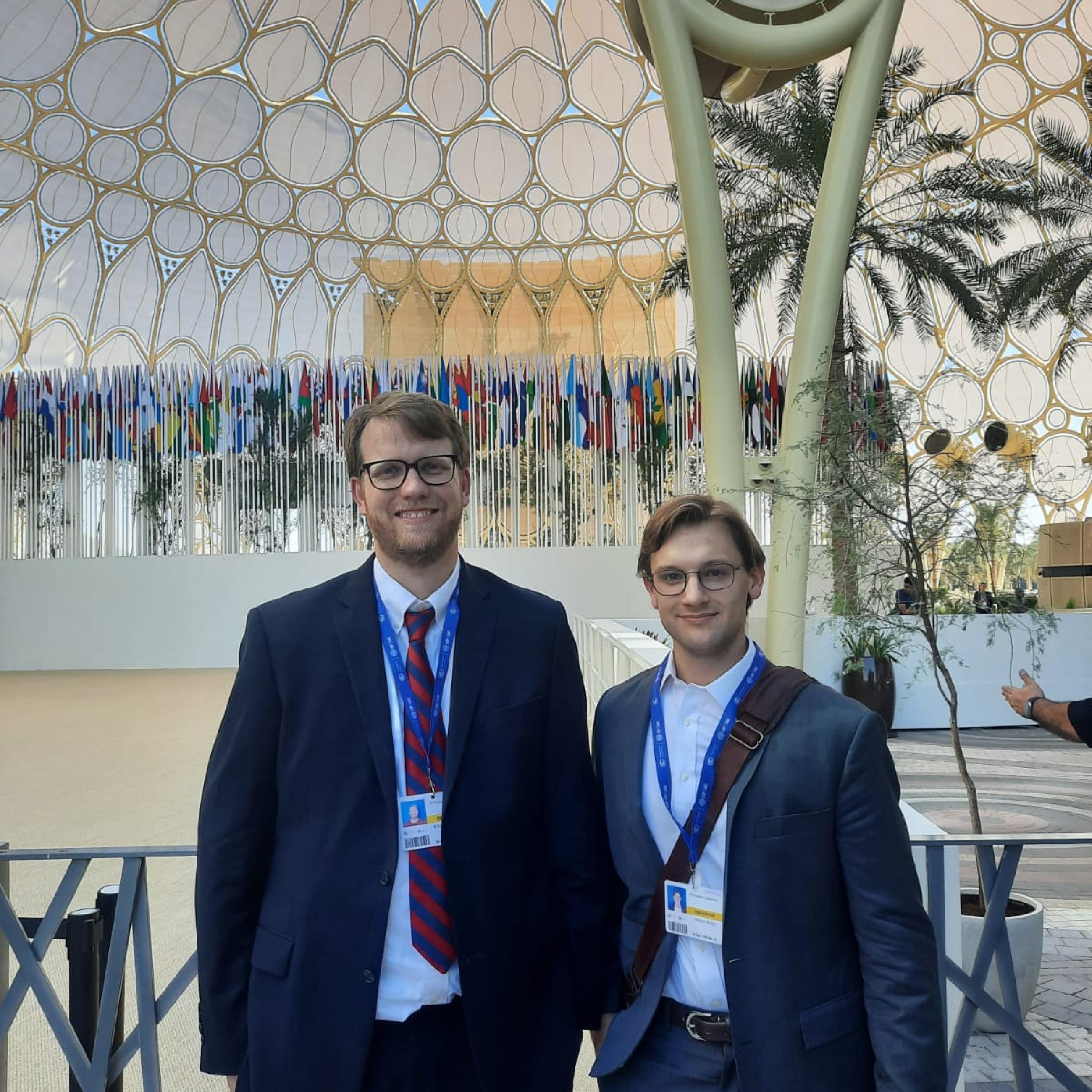  SPIA students at COP28 conference