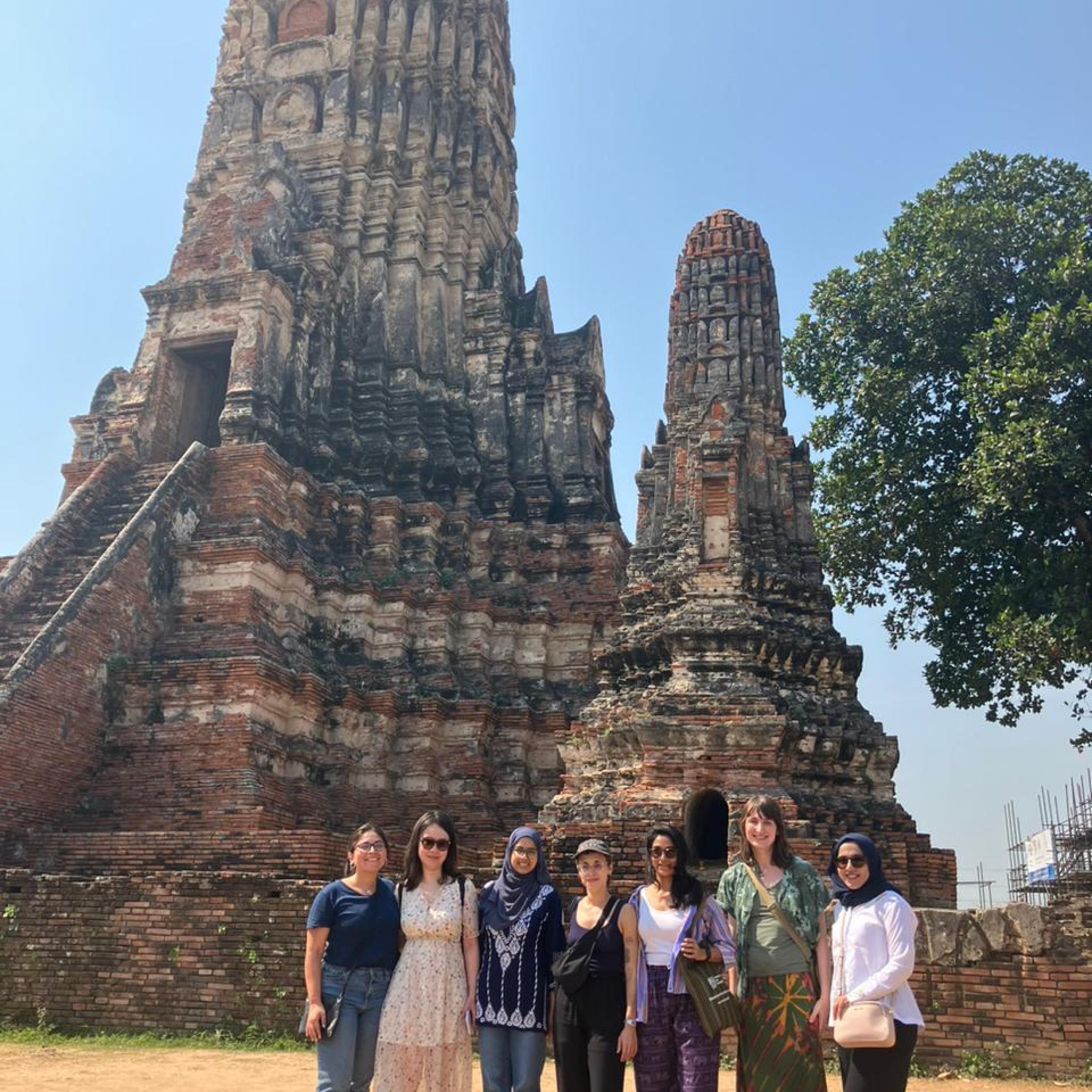 SPIA graduate students in Thailand over winter break