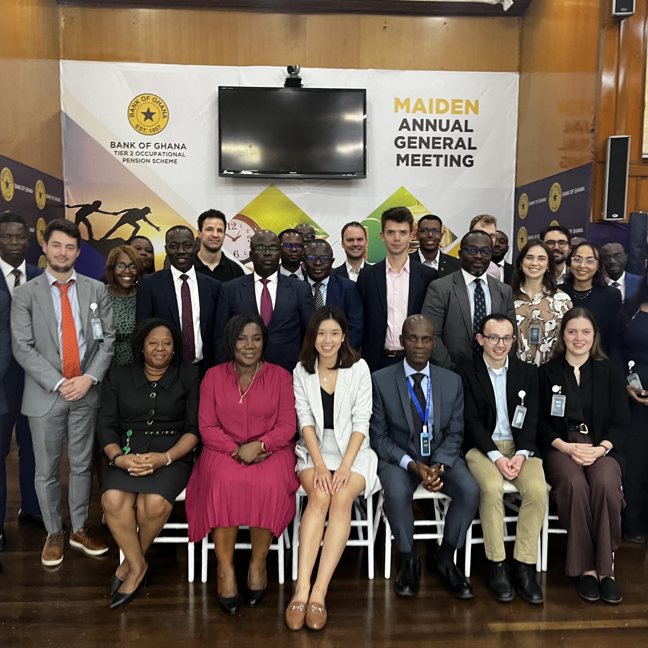 SPIA graduate students in Ghana over winter break