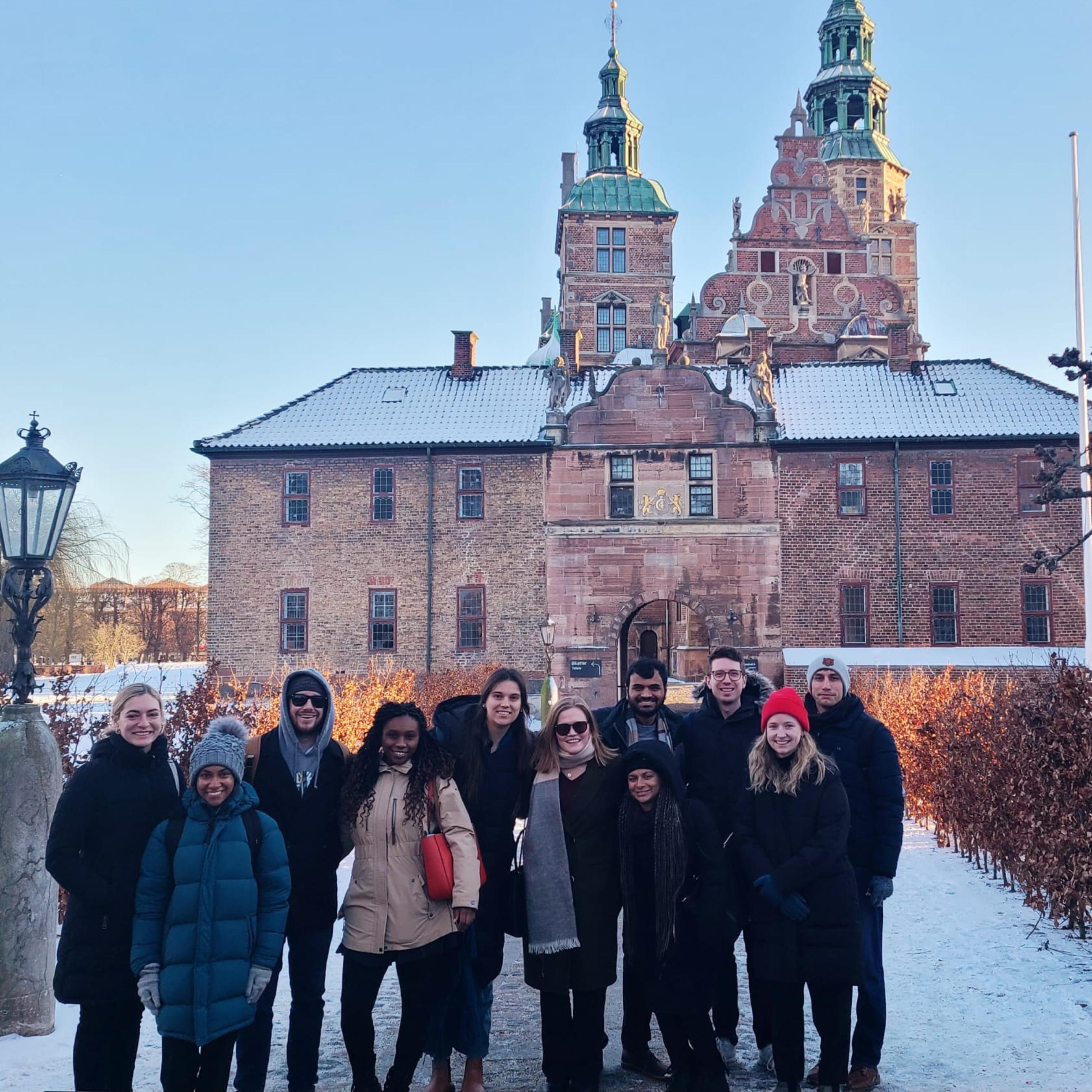 SPIA graduate students in Denmark over winter break