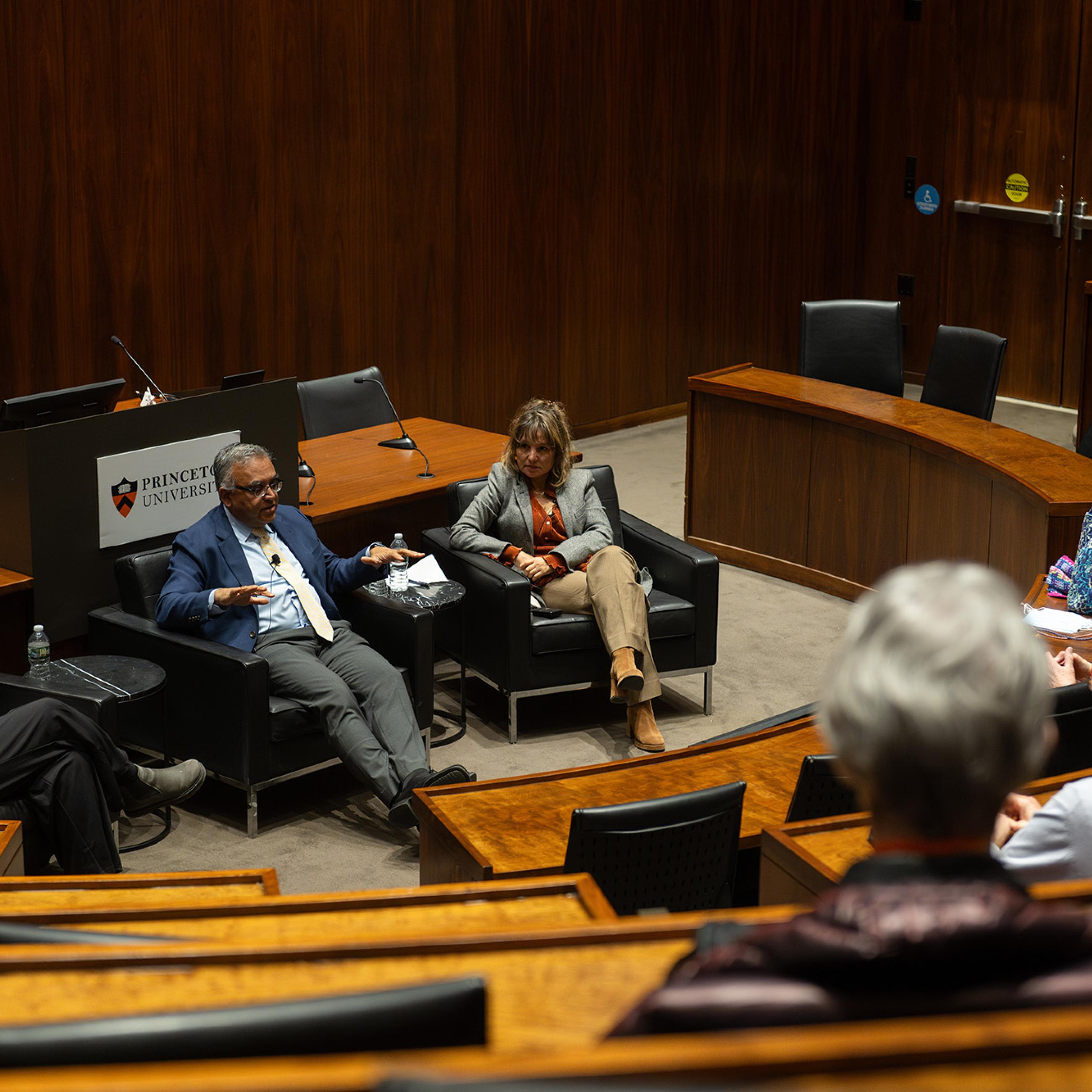 Dr. Ashish Jha speaking to attendees