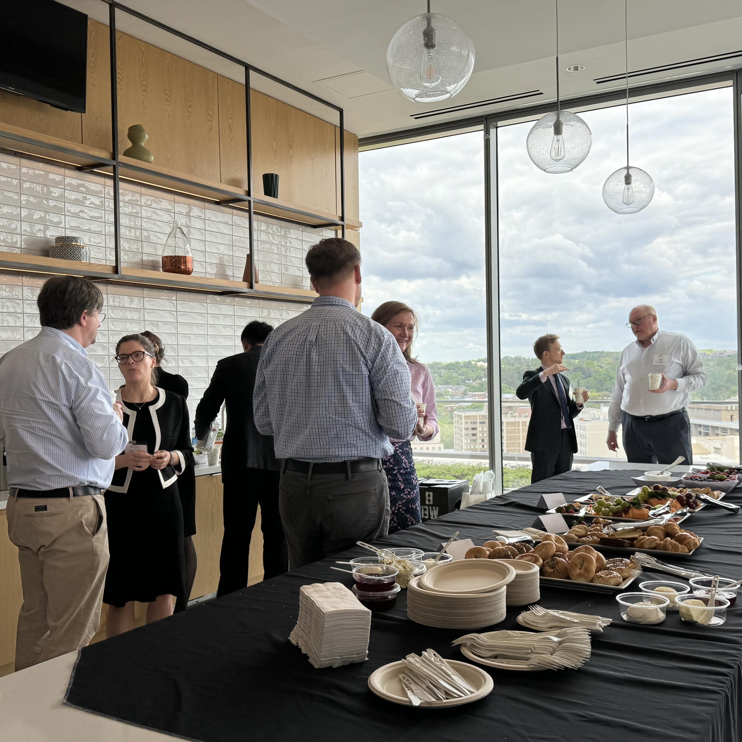 people at an event