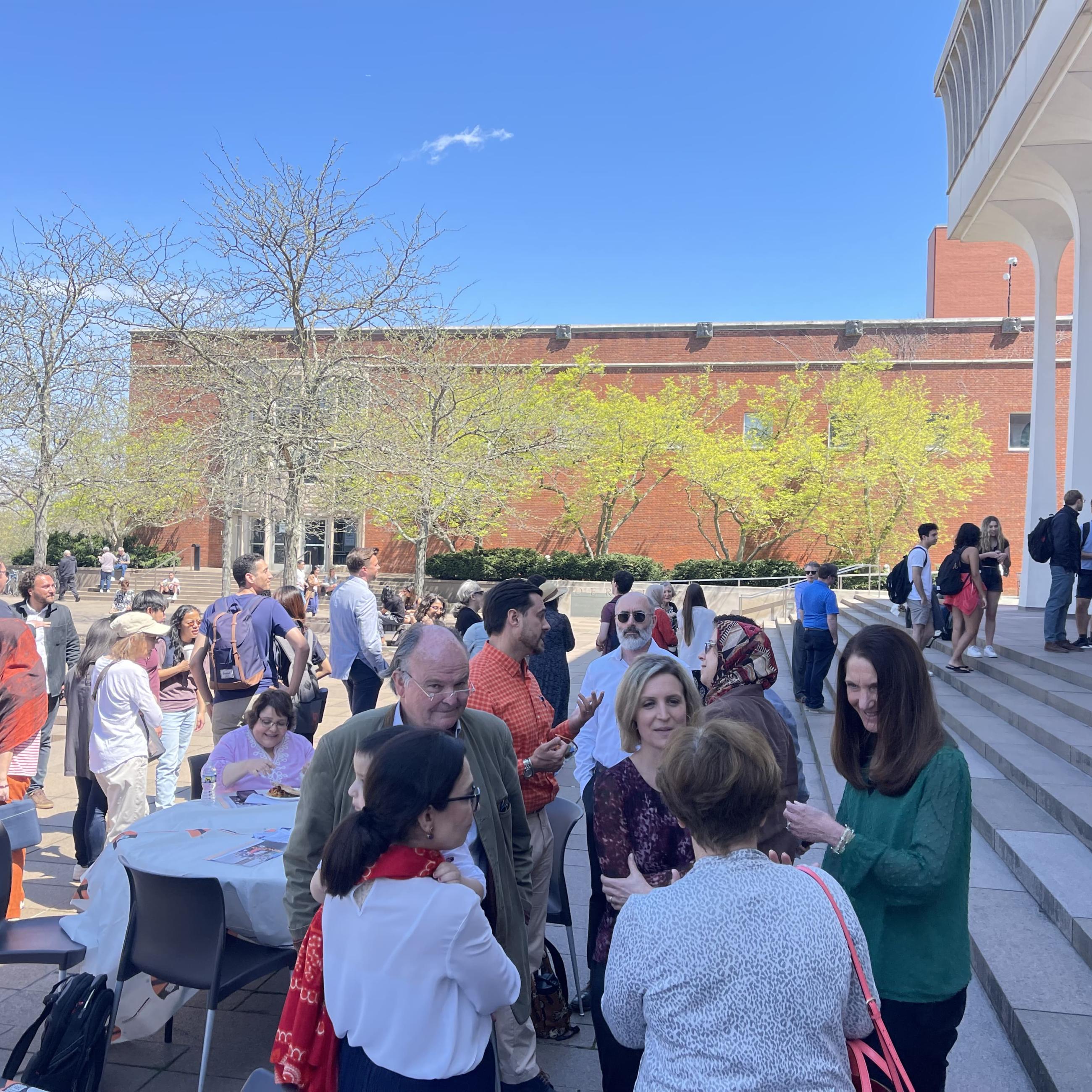 people at an event