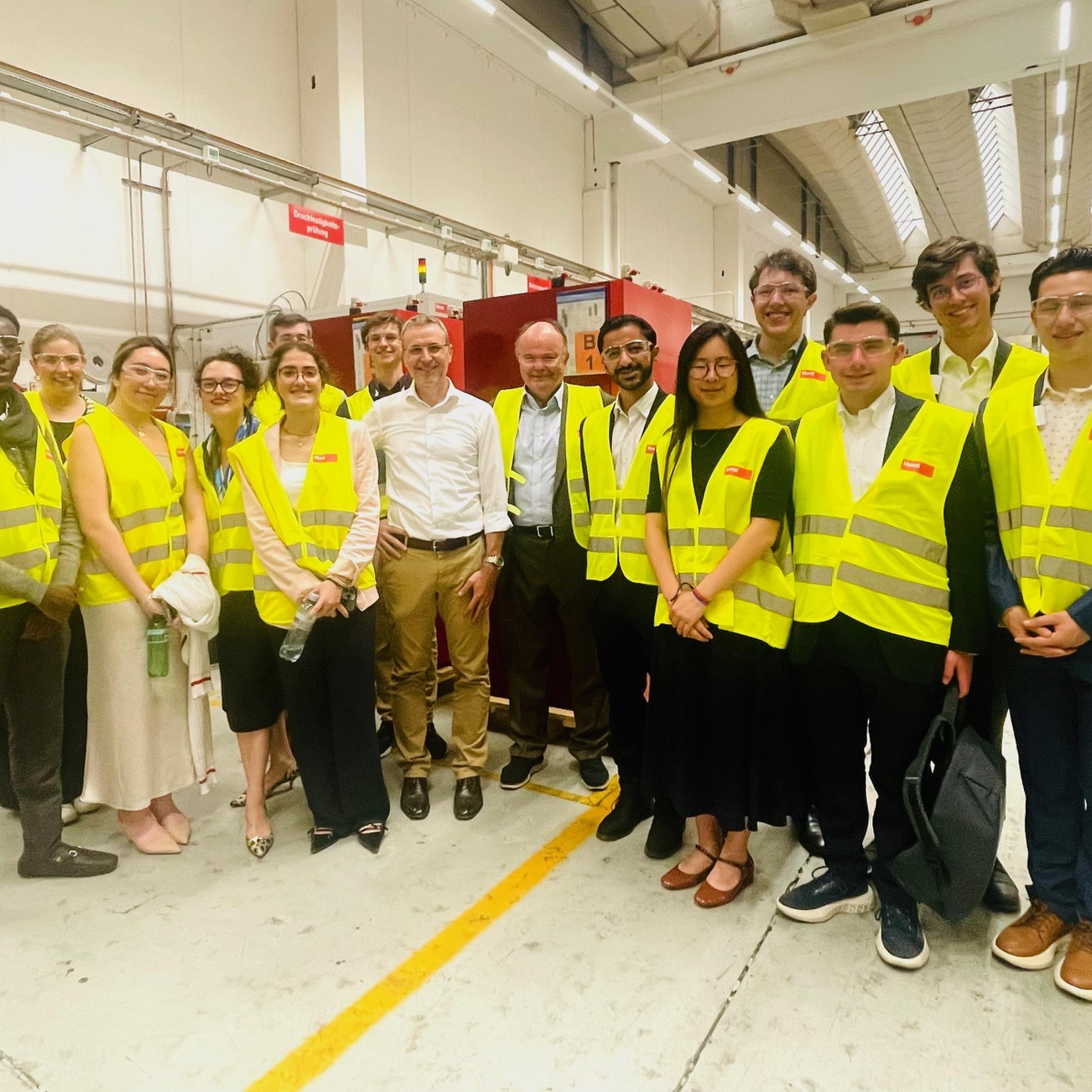 Tour of the factory floor at Hoval AG with CEO Fabian Frick