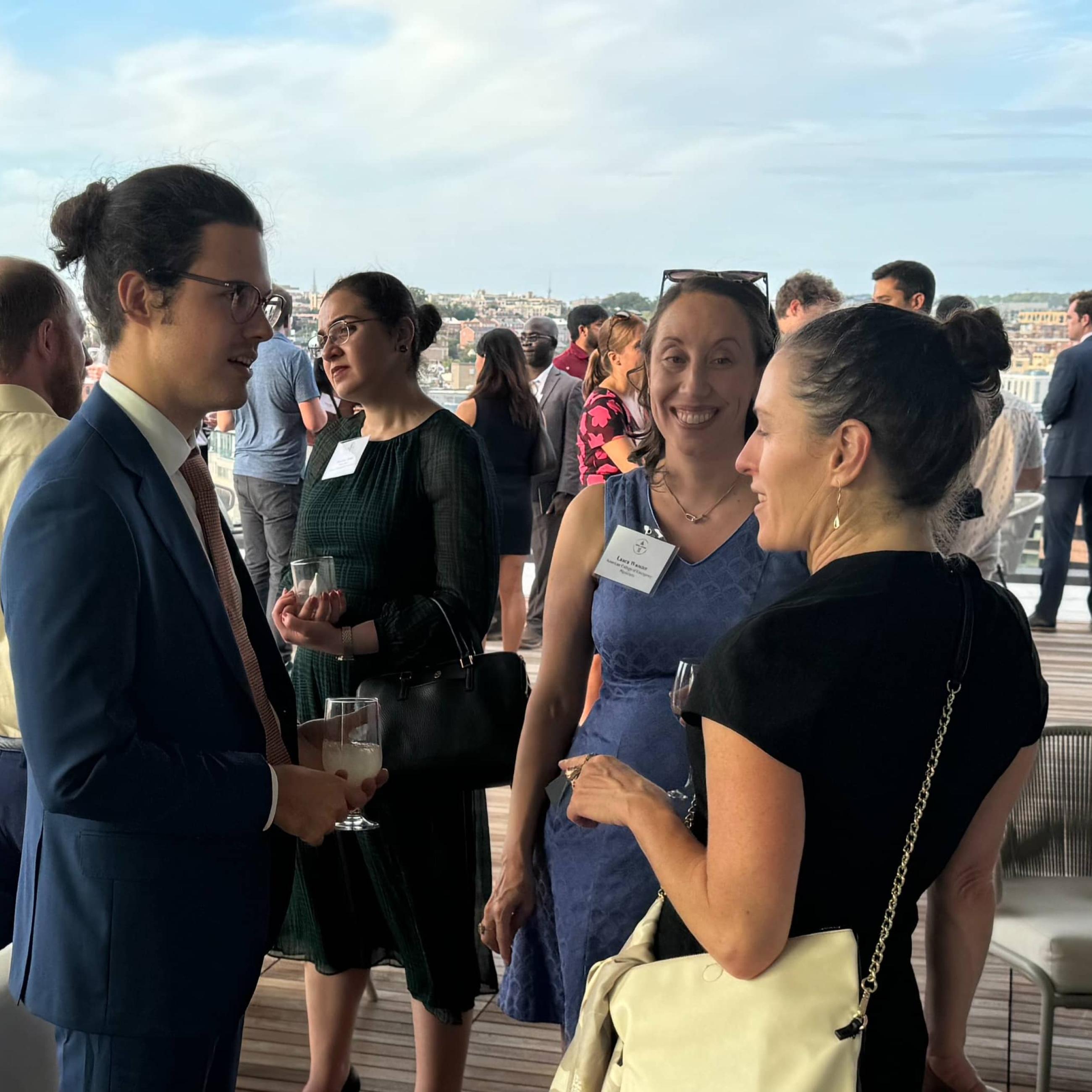 people at an event
