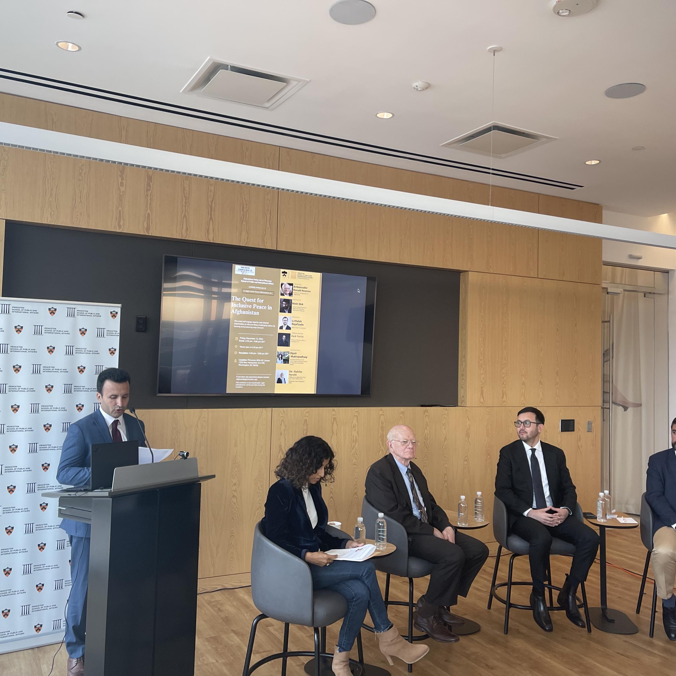 2024 Quest for Inclusive Peace in Afghanistan event panelists