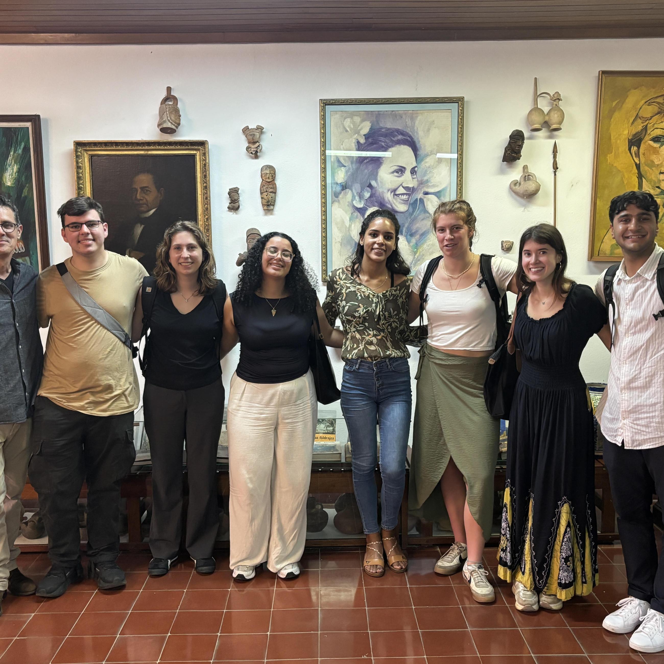 SPIA students on winter break in Cuba