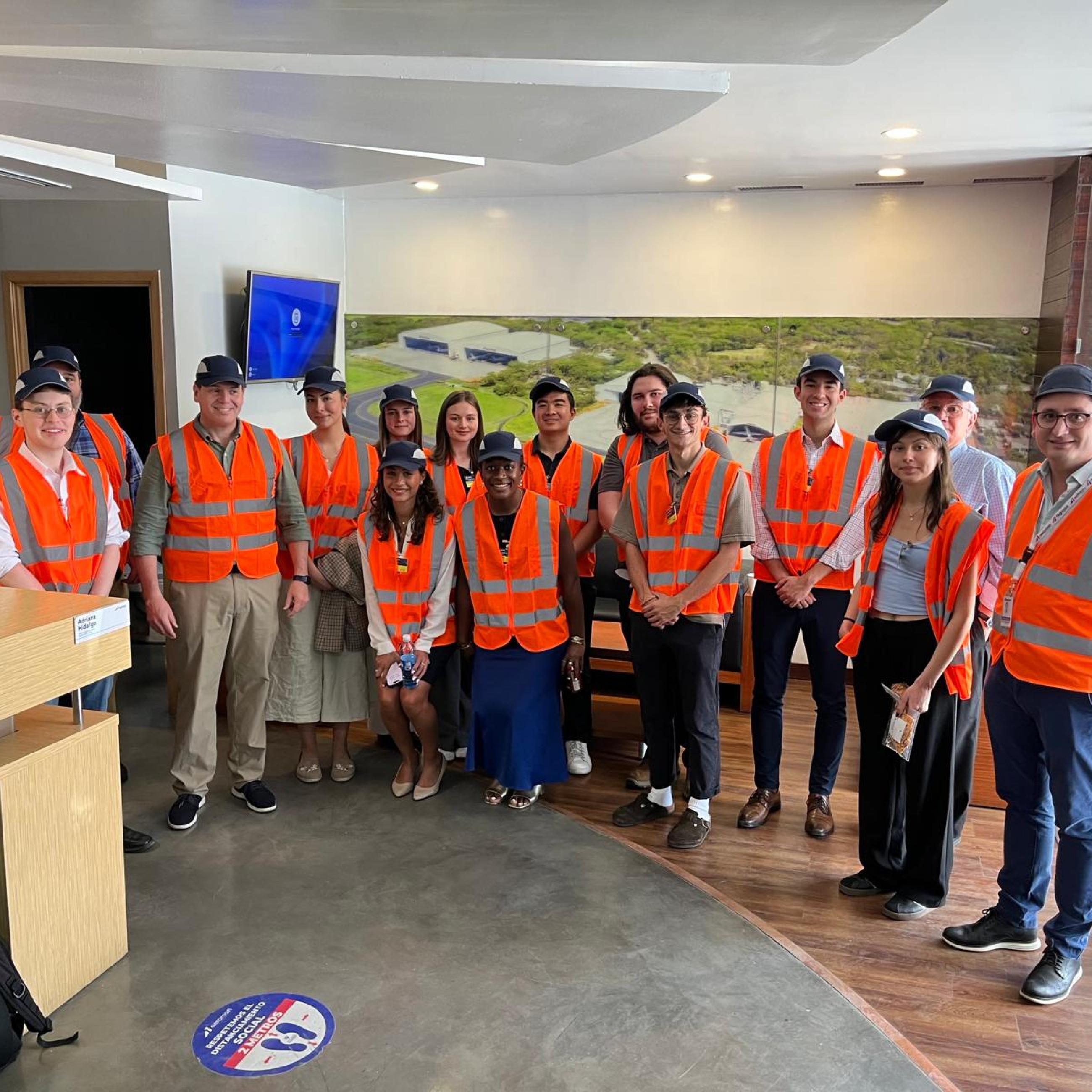 SPIA students on winter break in El Salvador with Juan Carlos Pinzon