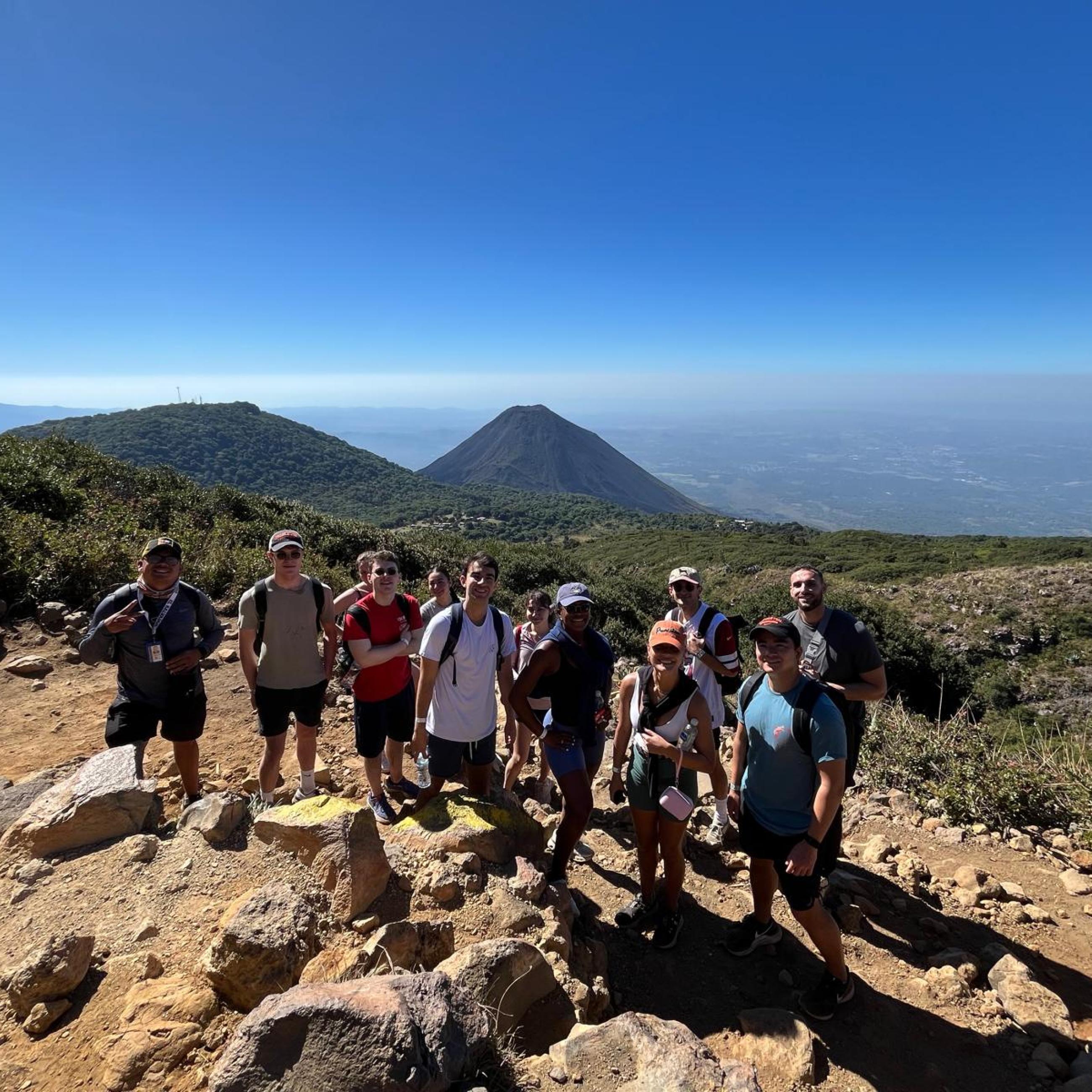 SPIA students on winter break in El Salvador