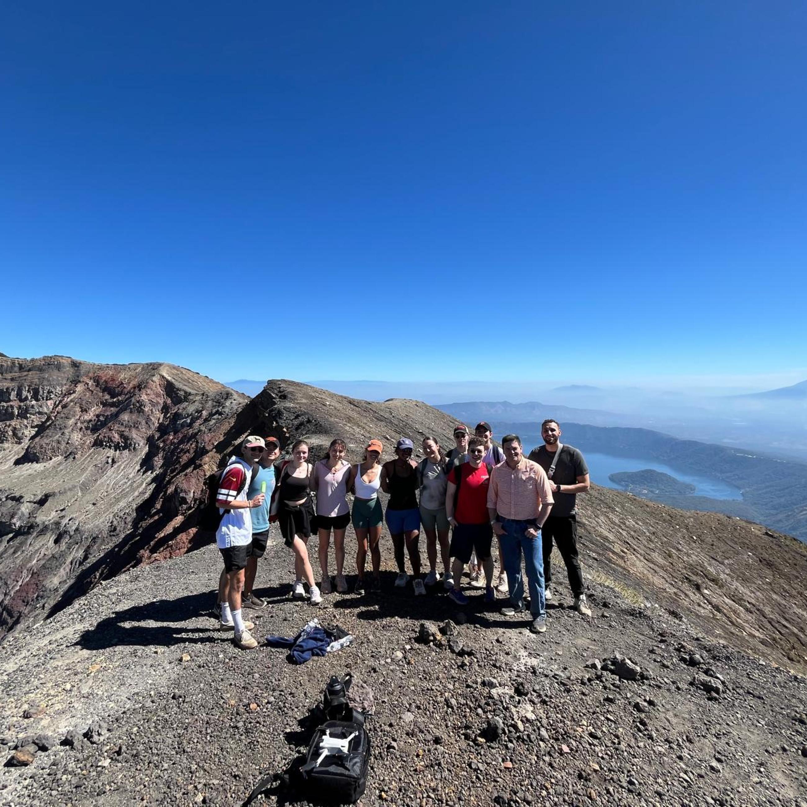 SPIA students on winter break in El Salvador