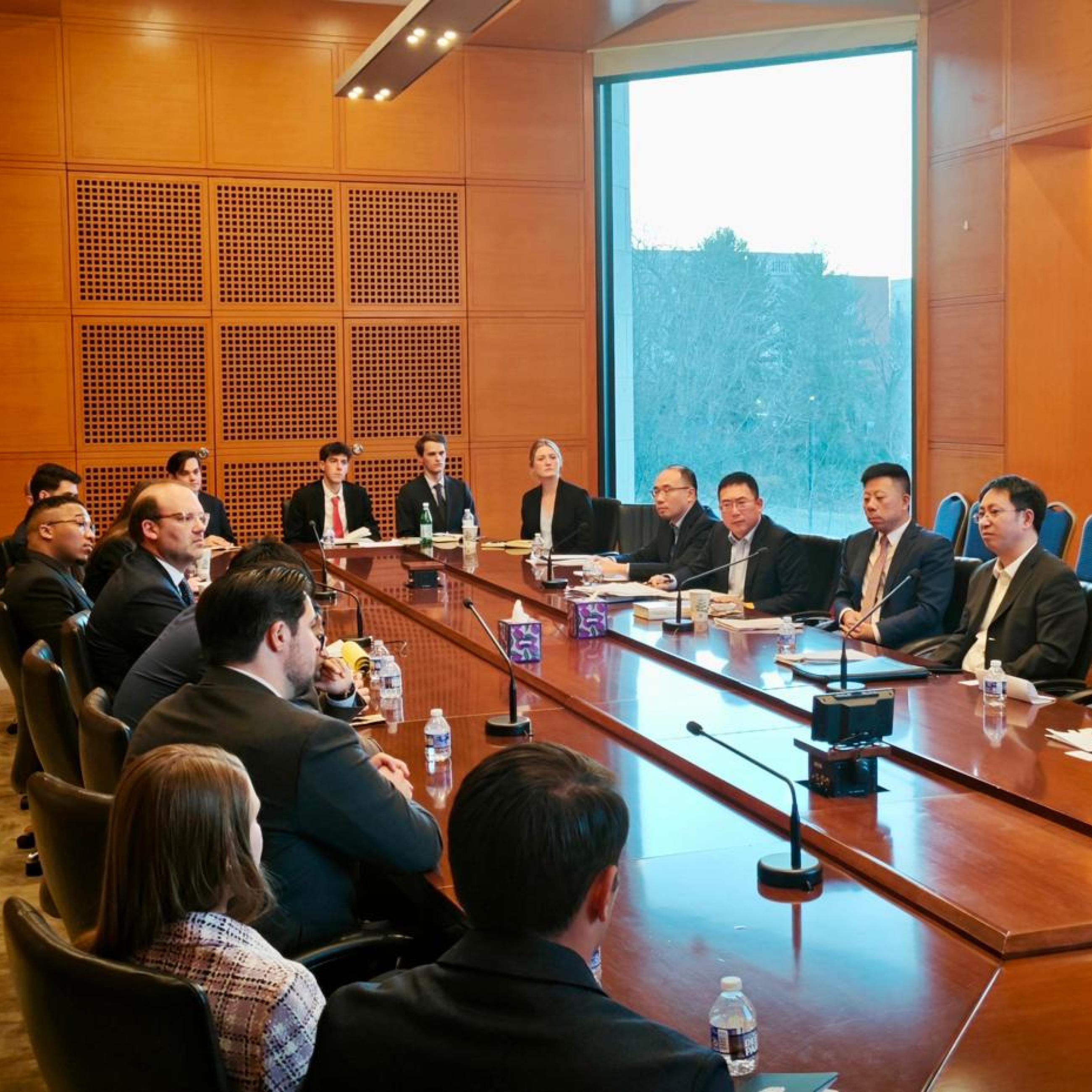 Embassy of China: Roundtable with DCM/Minister Jing Quan & Chinese officials