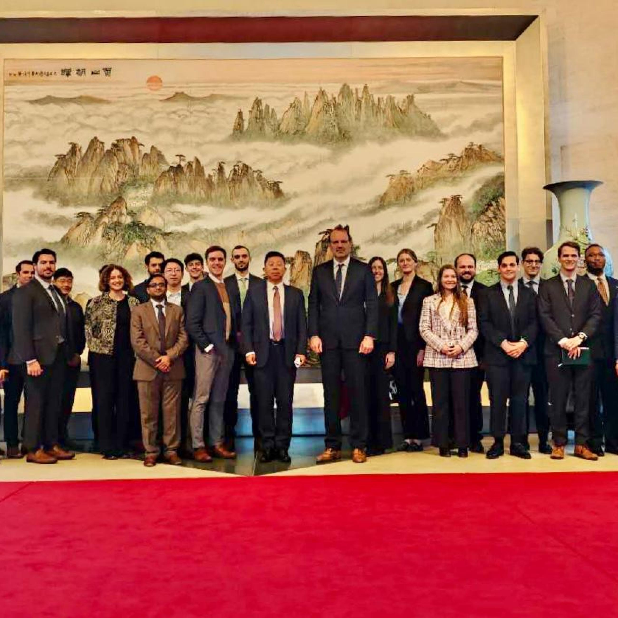 Embassy of China: Roundtable with DCM/Minister Jing Quan & Chinese officials
