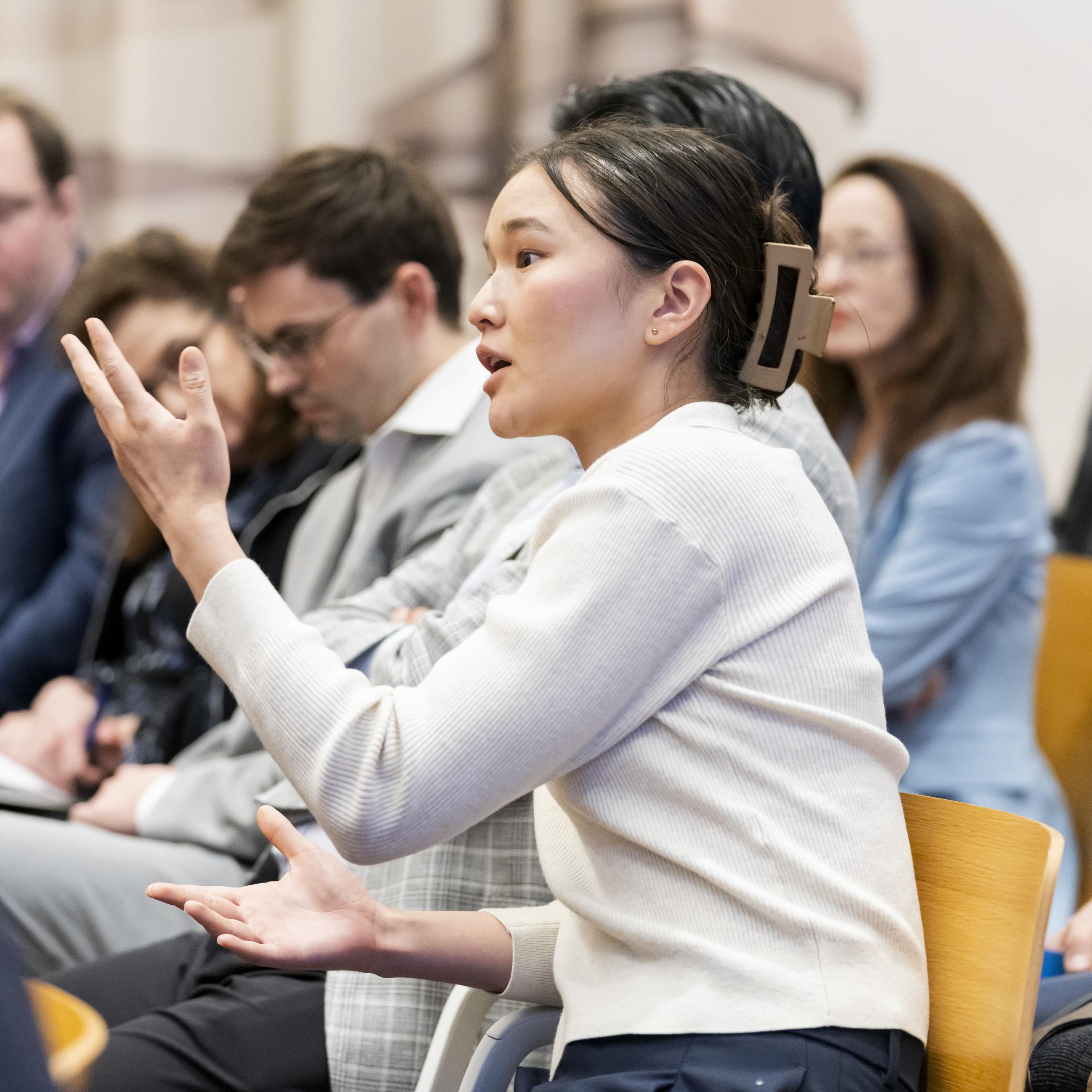 people at an event