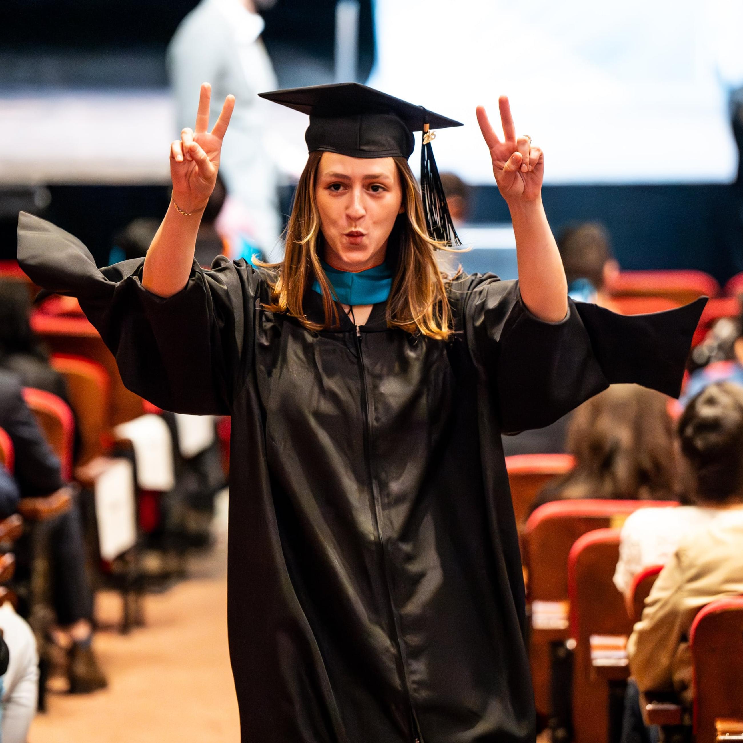 SPIA graduates at 2025 Hooding ceremony