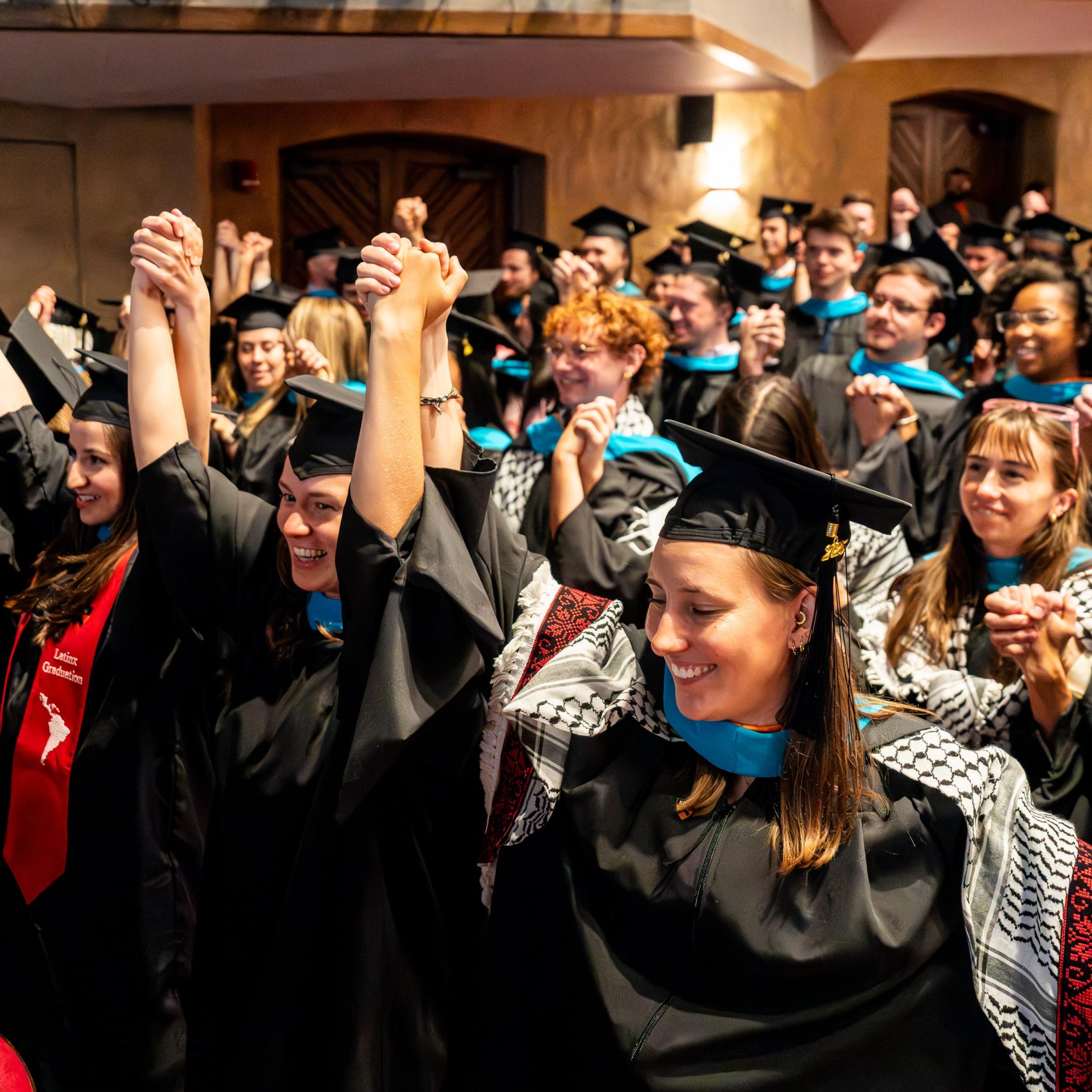 SPIA graduates at 2025 Hooding ceremony