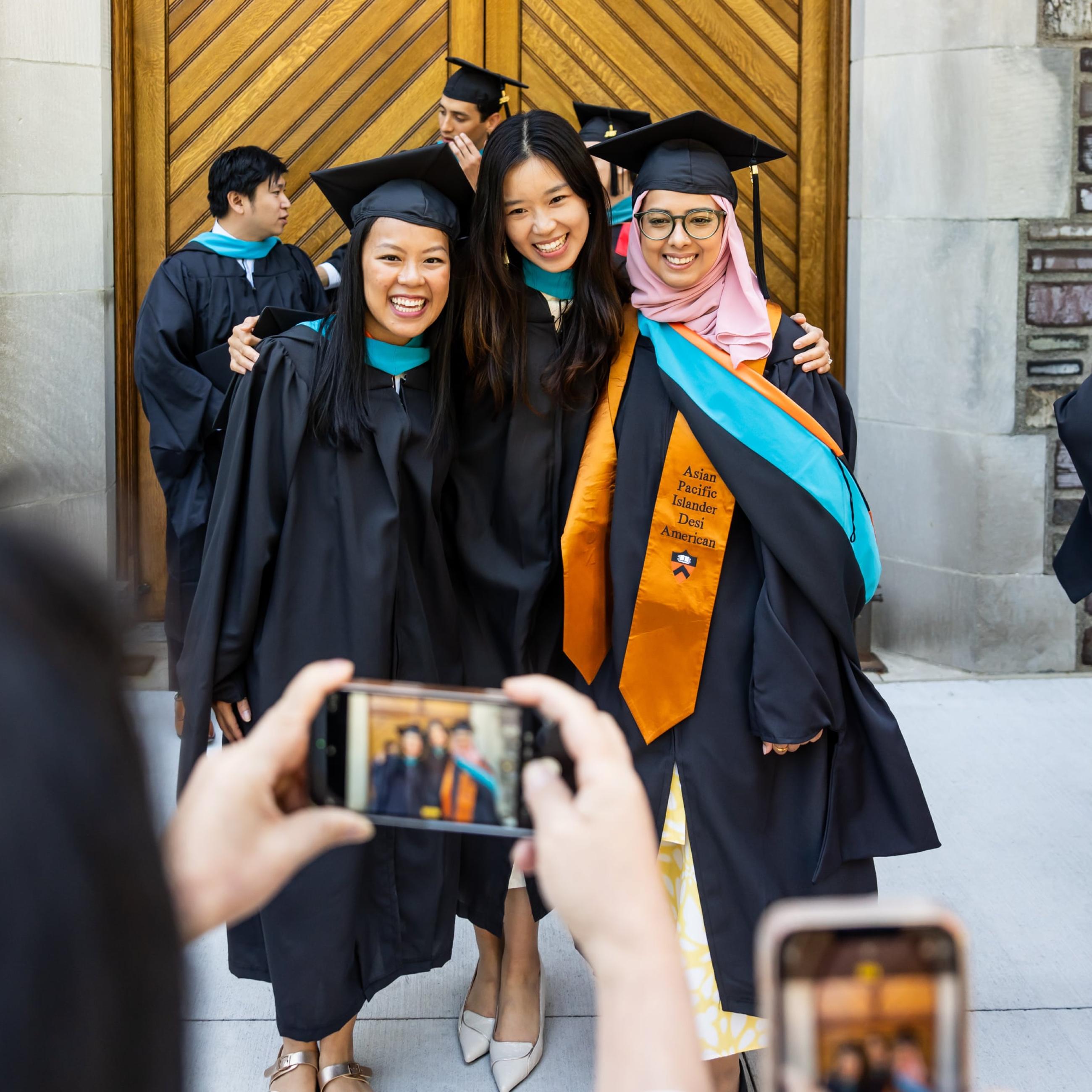 SPIA graduates at 2025 Hooding ceremony