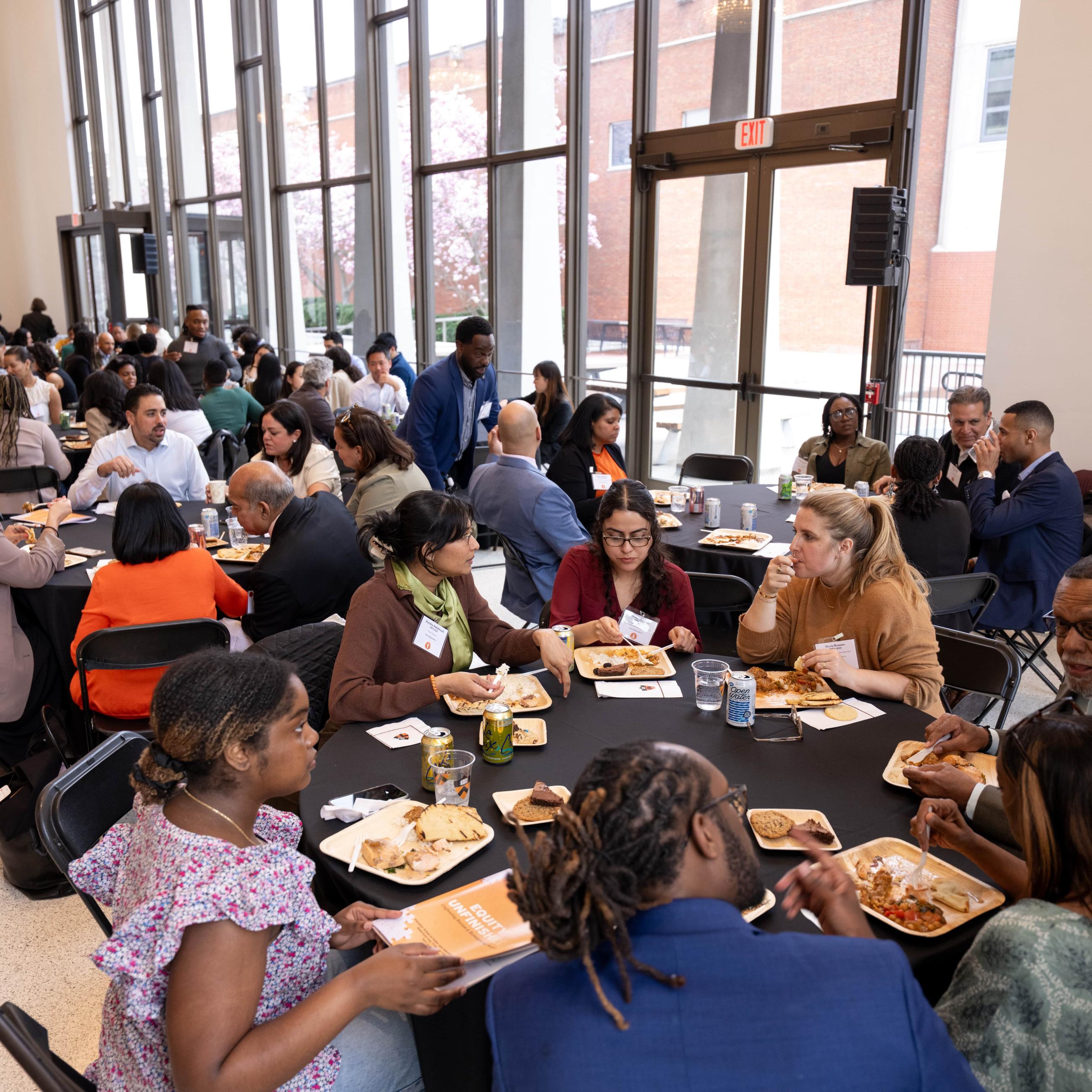 Princeton SPIA students and alumni gathered at the Students and Alumni of Color Spring Symposium on April 5 and 6 at Robertson Hall.