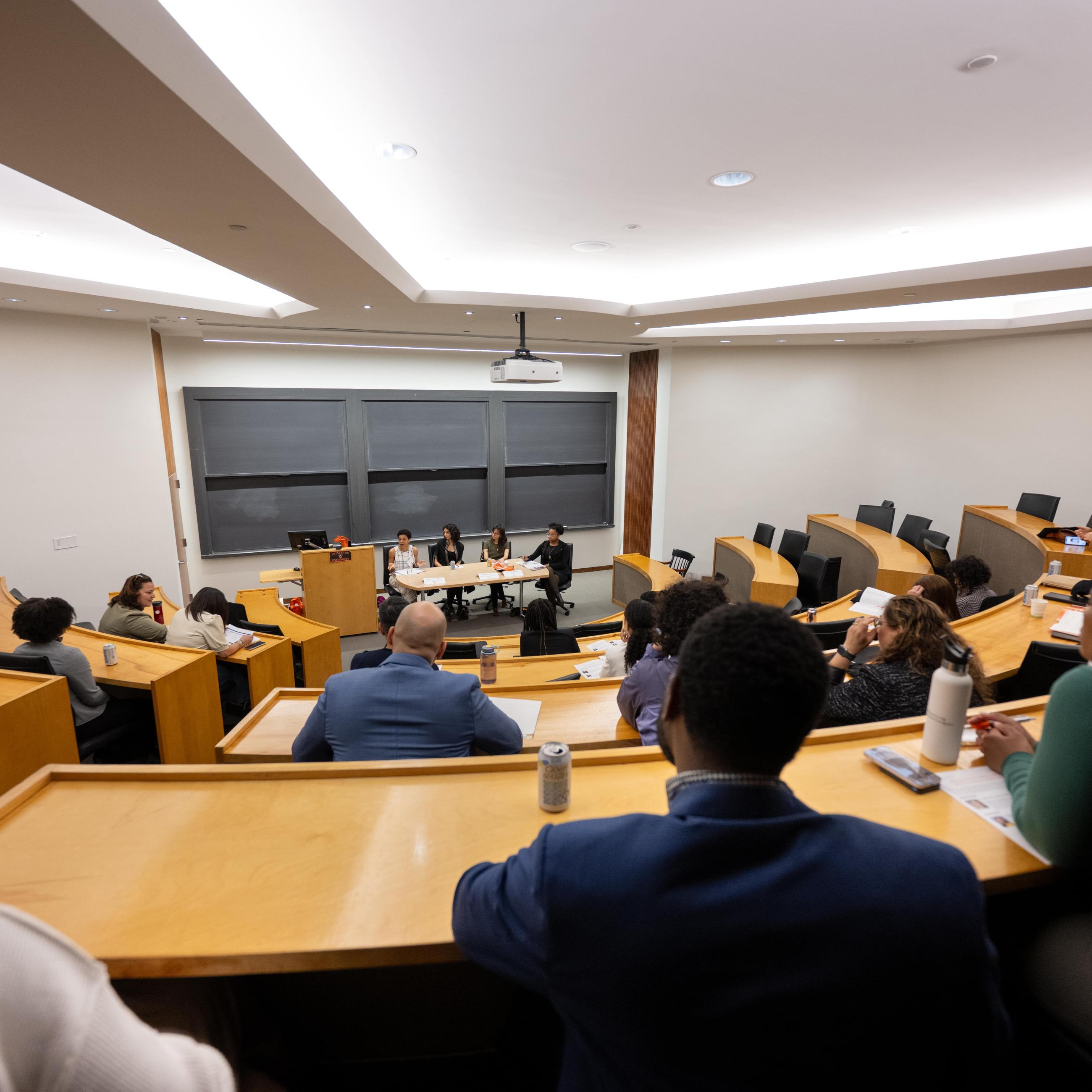 Princeton SPIA students and alumni gathered at the Students and Alumni of Color Spring Symposium on April 5 and 6 at Robertson Hall.