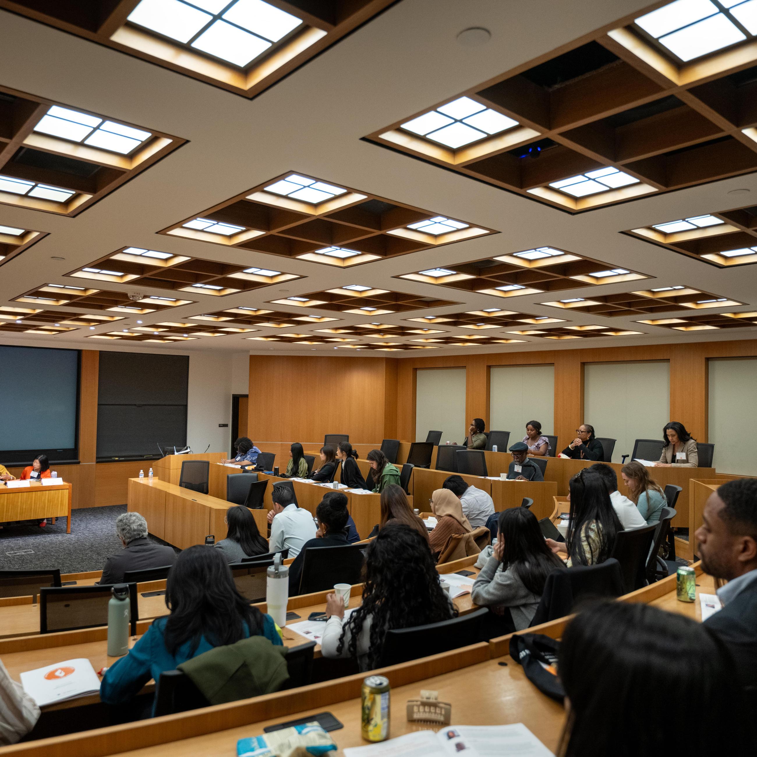 Princeton SPIA students and alumni gathered at the Students and Alumni of Color Spring Symposium on April 5 and 6 at Robertson Hall.