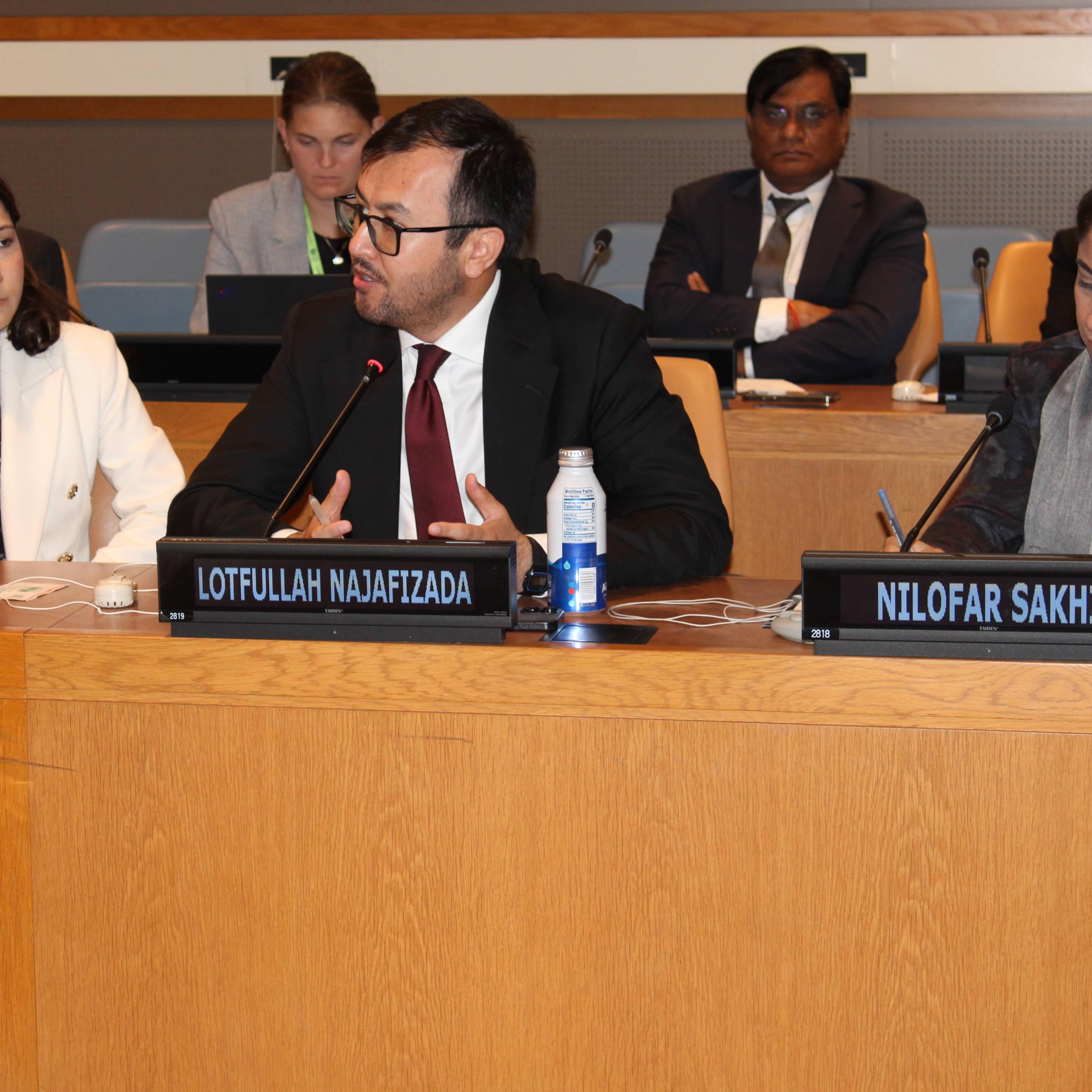 Panel participants at UNGA 2025