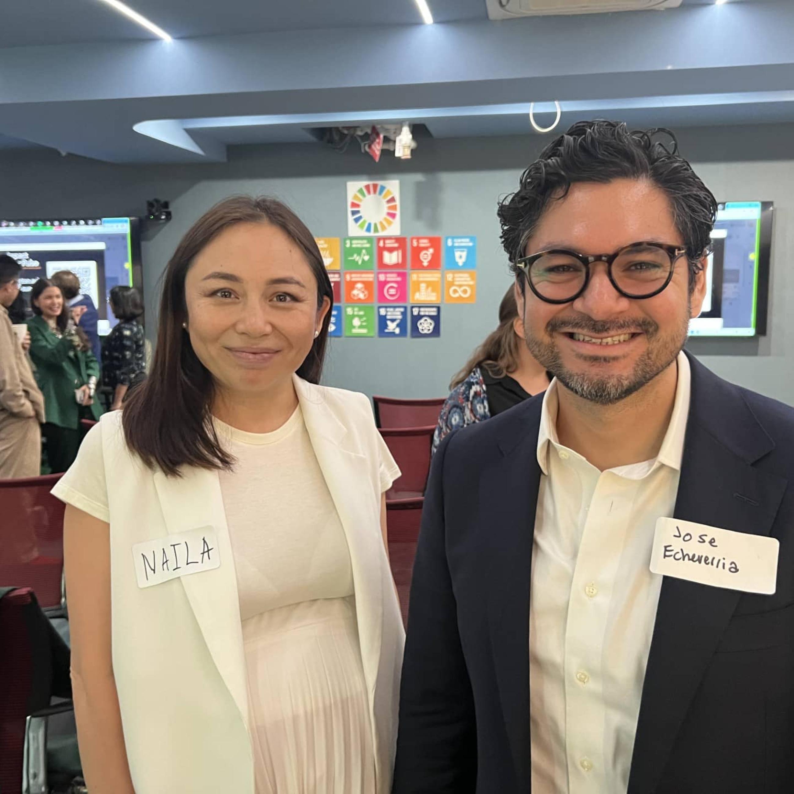 MPP students Naila and Jose