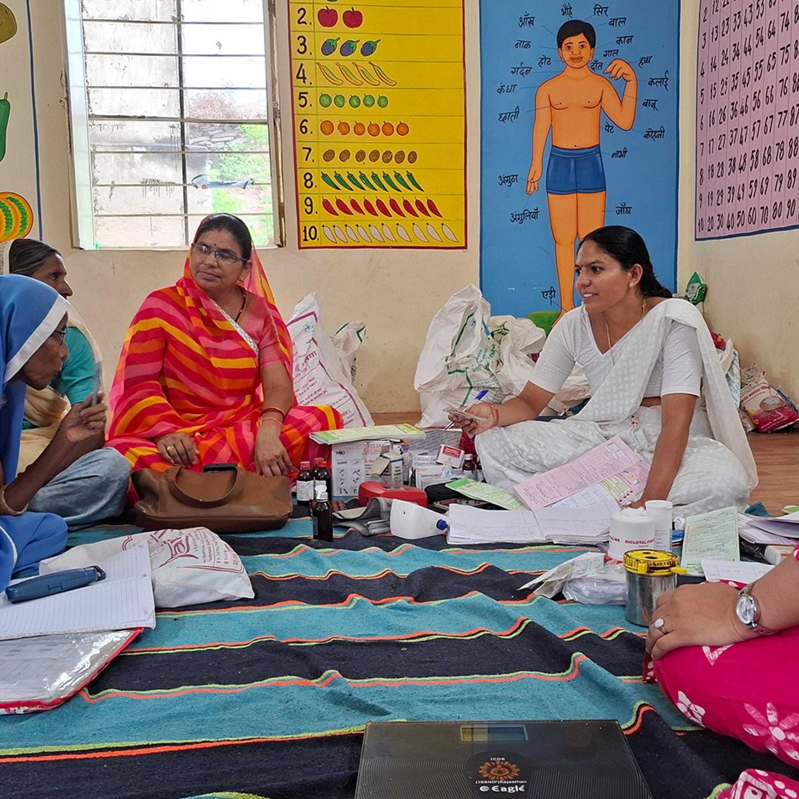 Female healthcare workers, India