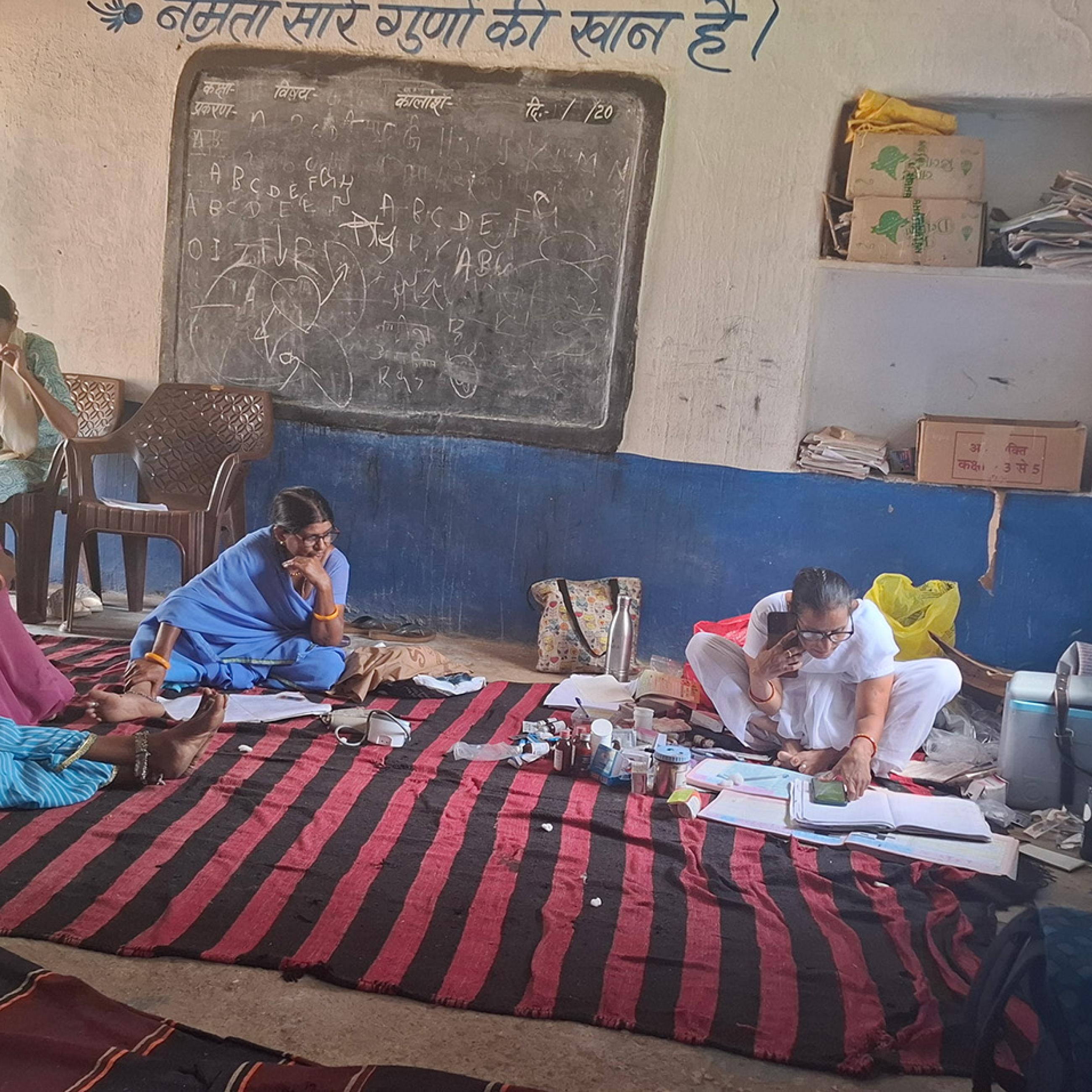 Female healthcare workers, India