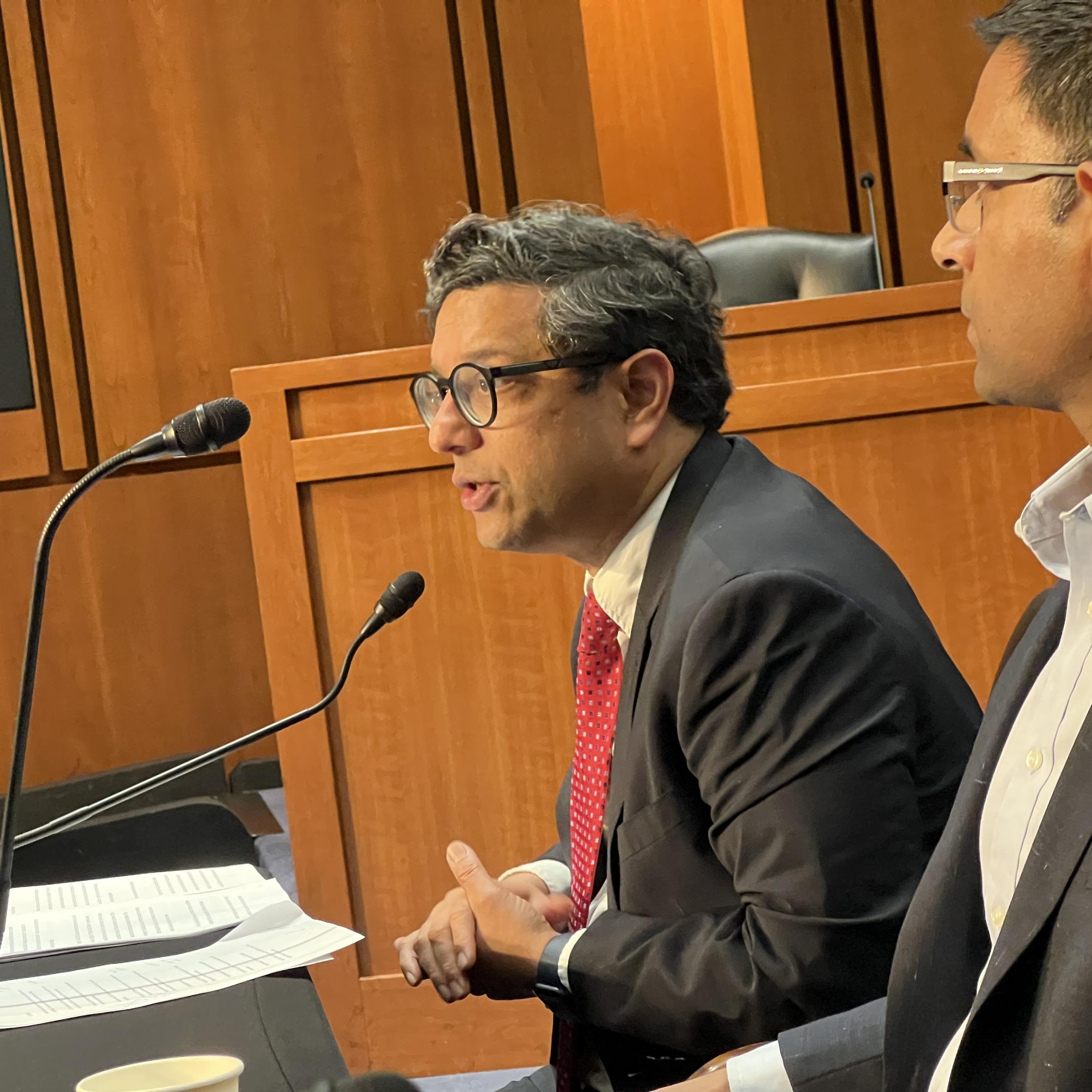 Mihir Kshirsagar Princeton Senate Briefing