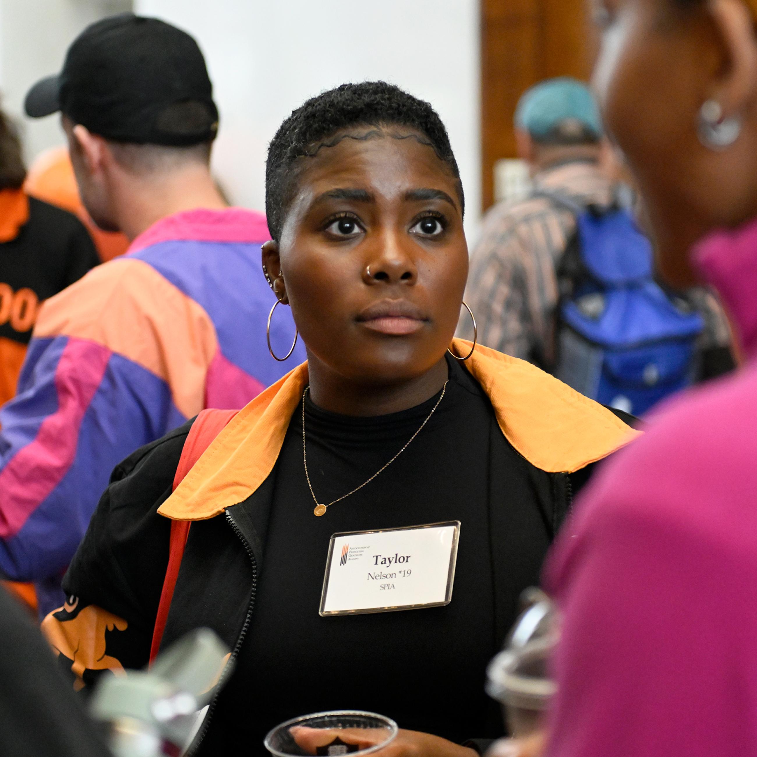 SPIA alum attending 2026 Reunions reception in Dodd's atrium