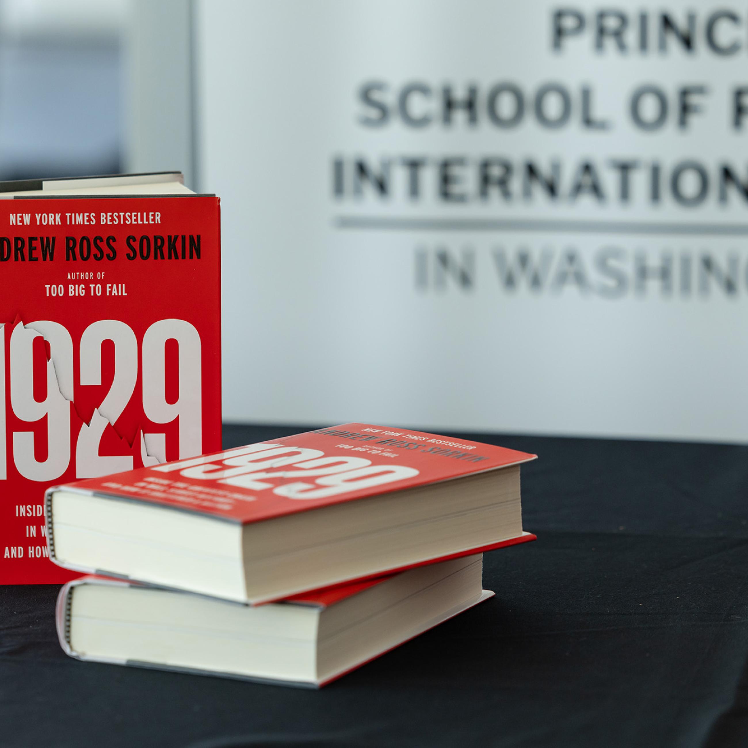 1929: Inside the Greatest Crash in Wall Street History—and How It Shattered a Nation books on a table