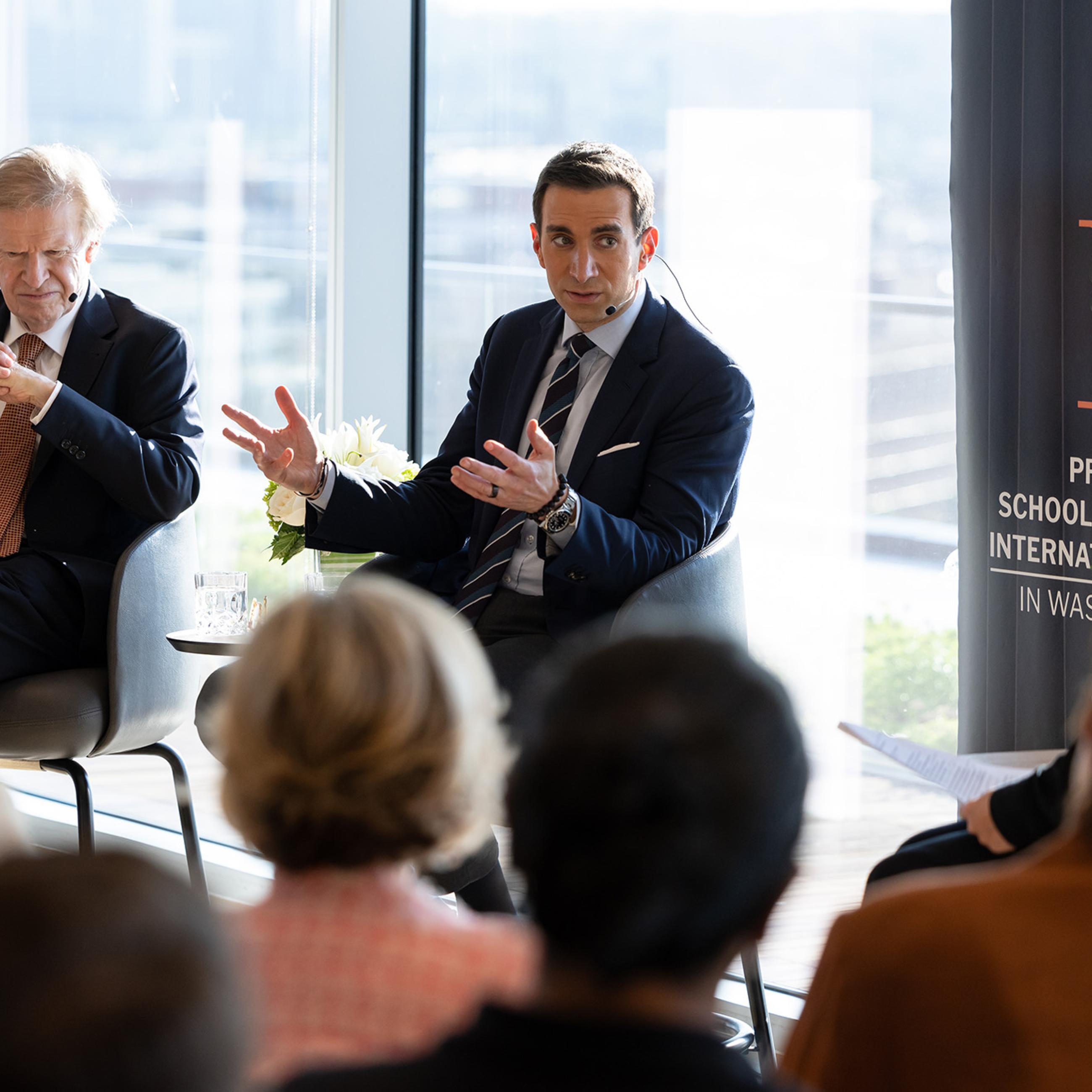 Andrew Ross Sorkin, Harold James and guests