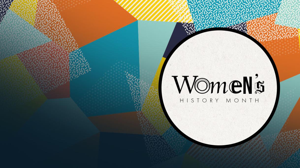 Women's History Month graphic