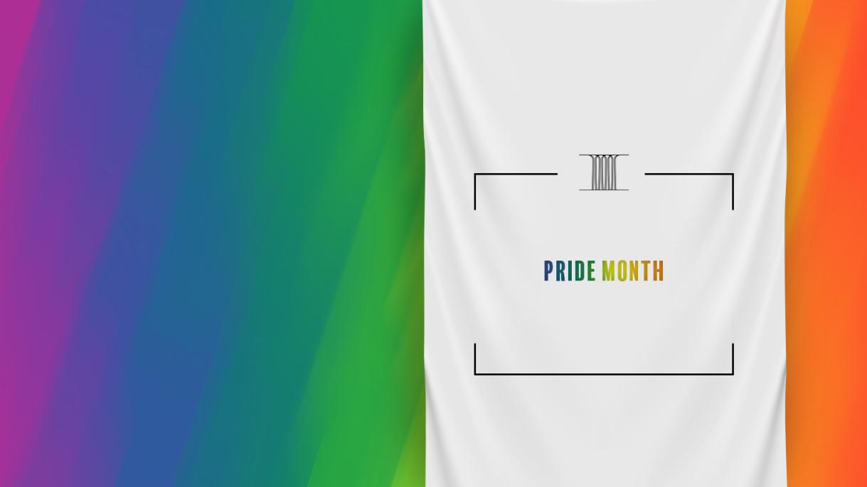 Pride month banner