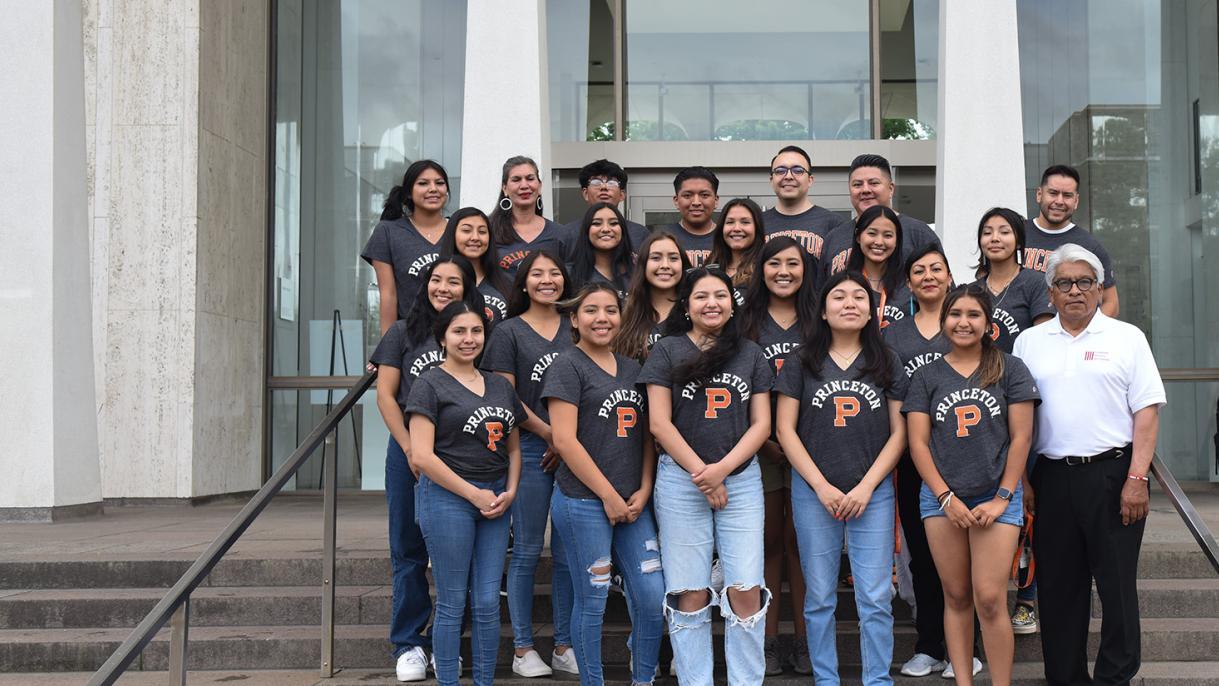 Students from Pueblo and Navajo Nations visit during Summer Policy Academy