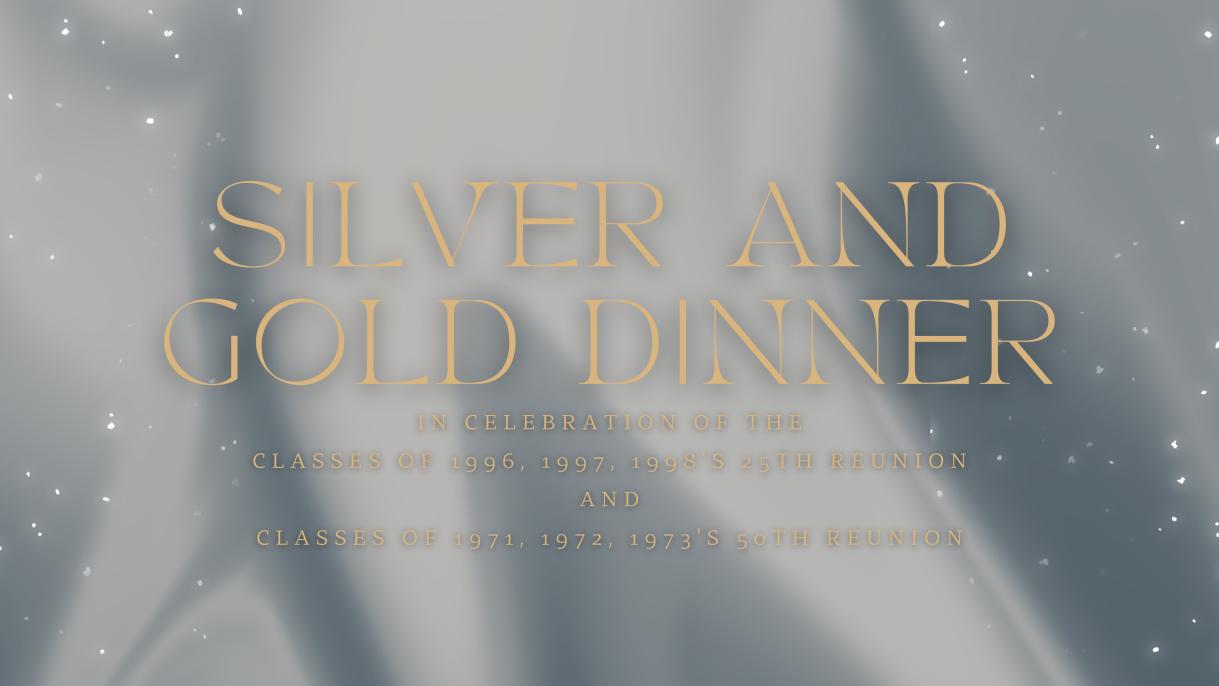 Silver and Gold Dinner