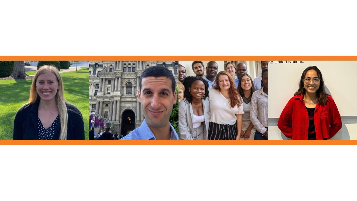 collage of SPIA internship students