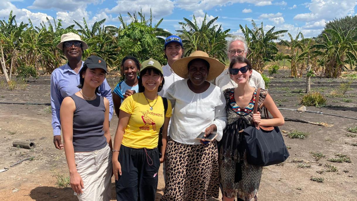 SPIA students in field trip to Botswana