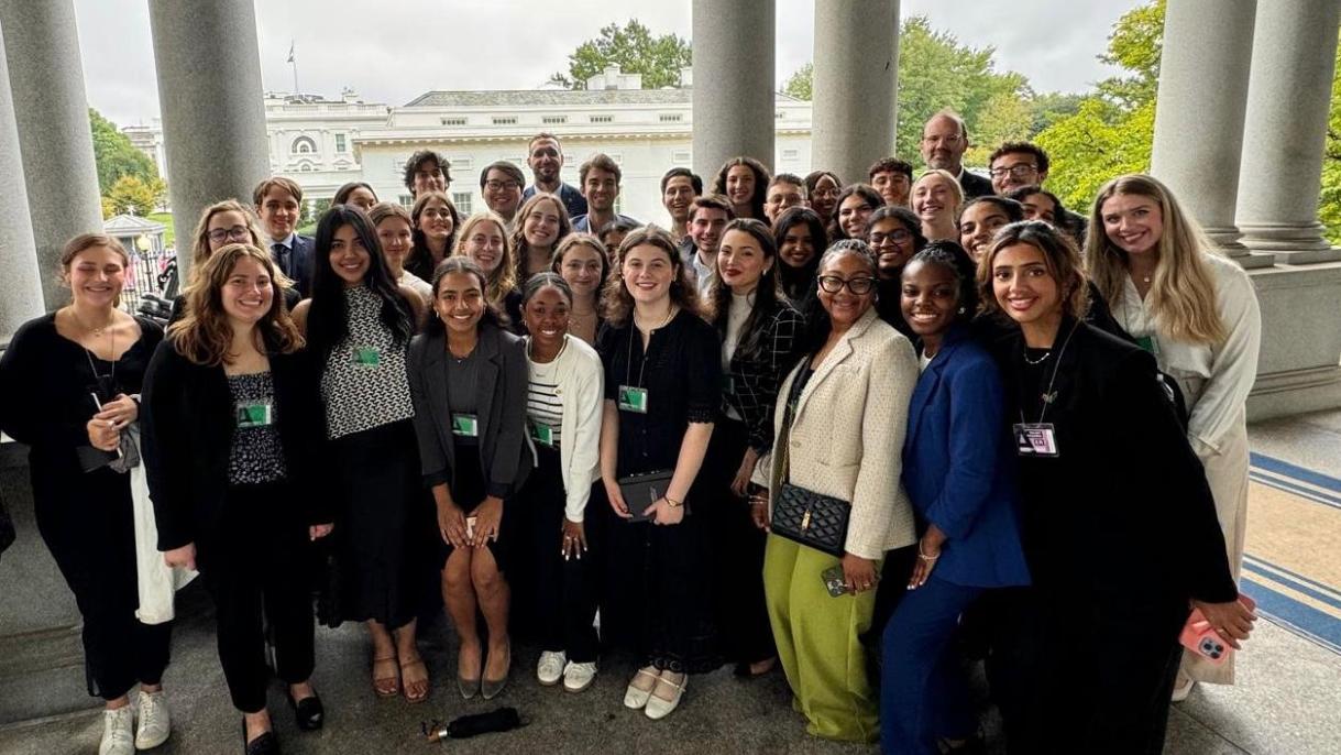 SPIA undergraduate students visiting Washington, DC