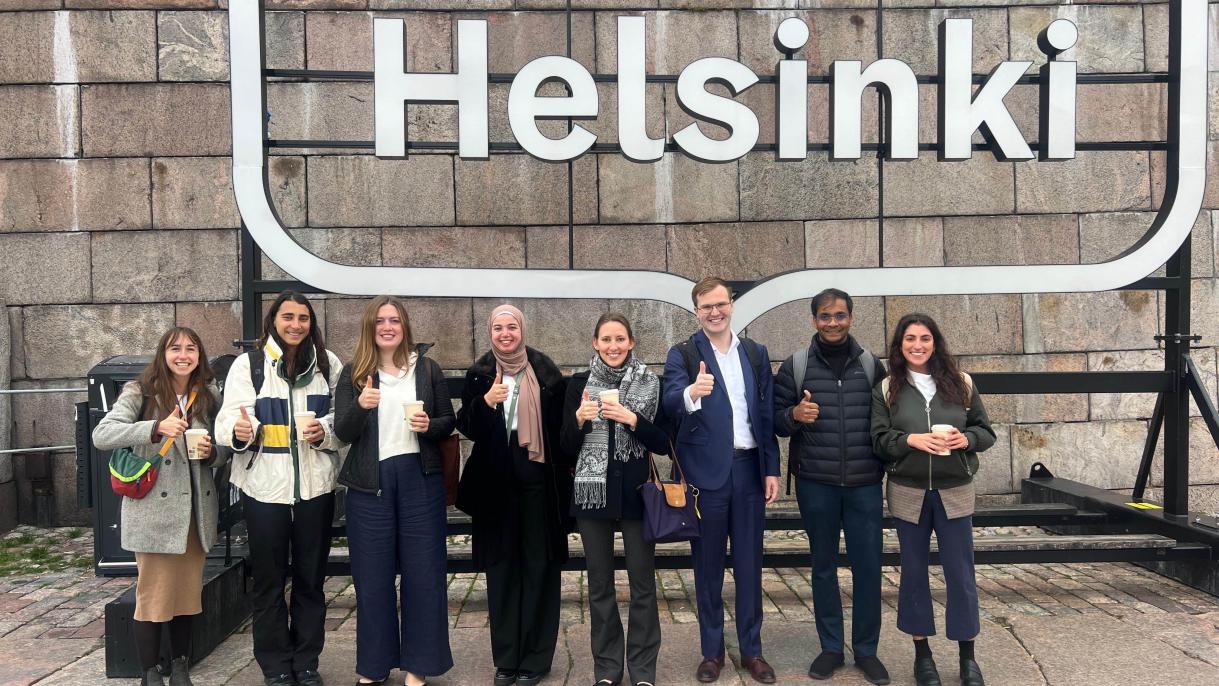 Varun Gauri's class in Helsinki, Finland trip during fall 2024