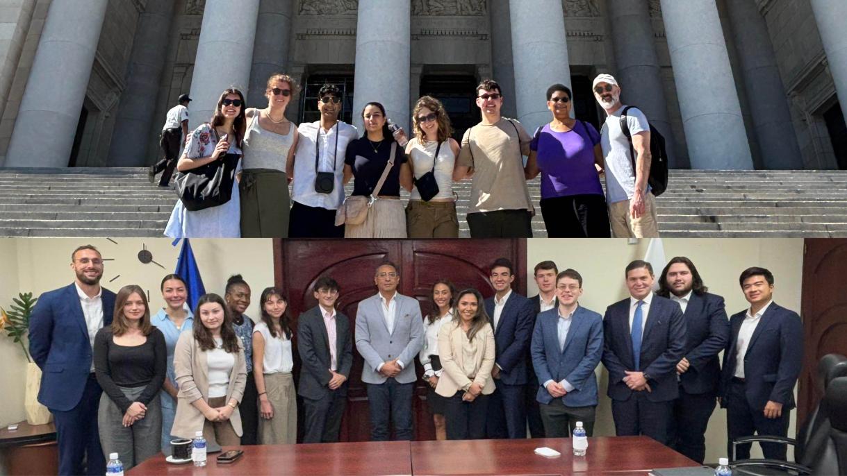 SPIA students on winter break in Cuba and El Salvador