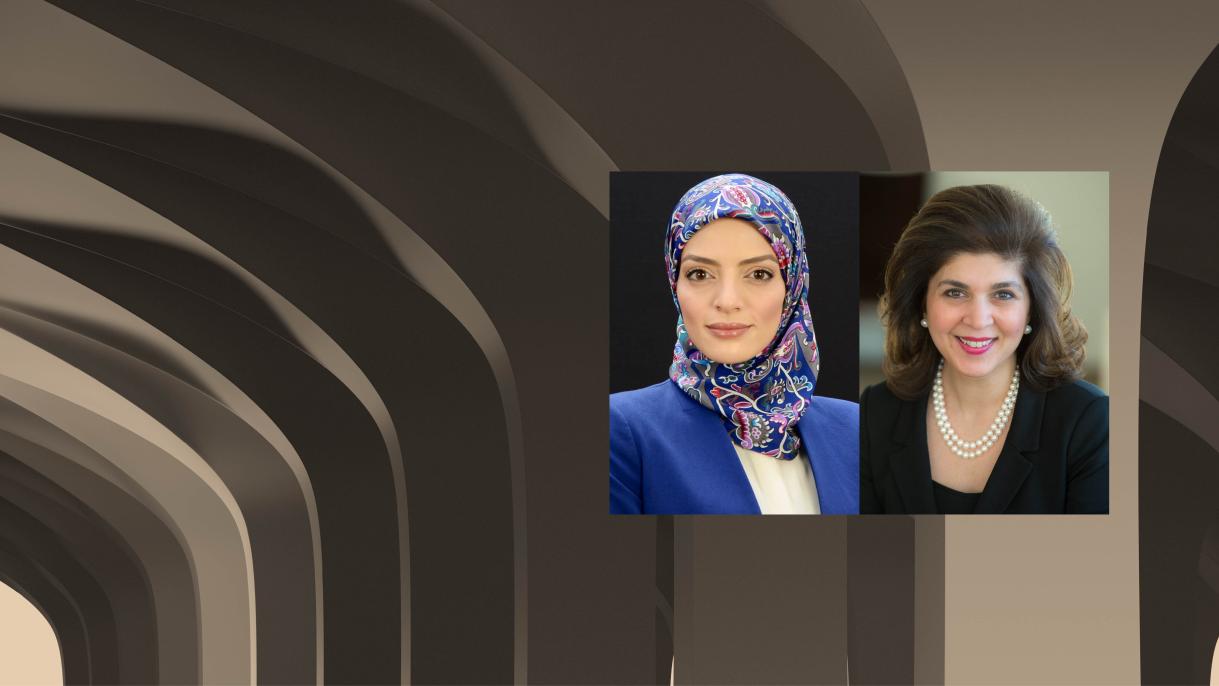 Dr. Dalia Fahmy and Hon. Farah Pandith